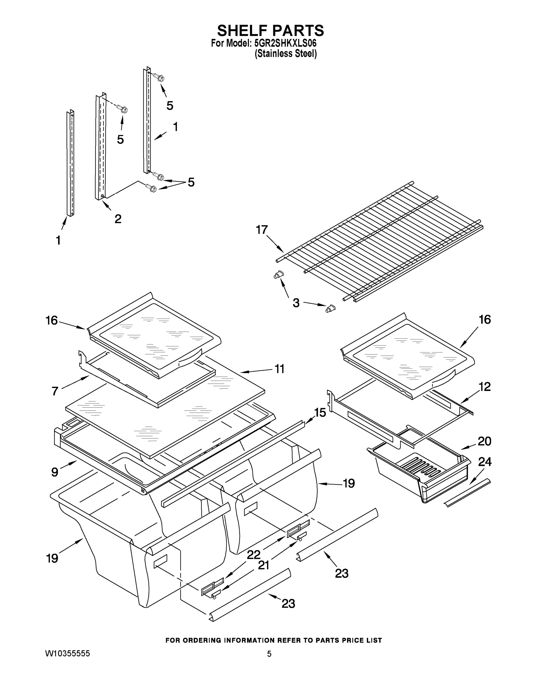 03 - SHELF PARTS