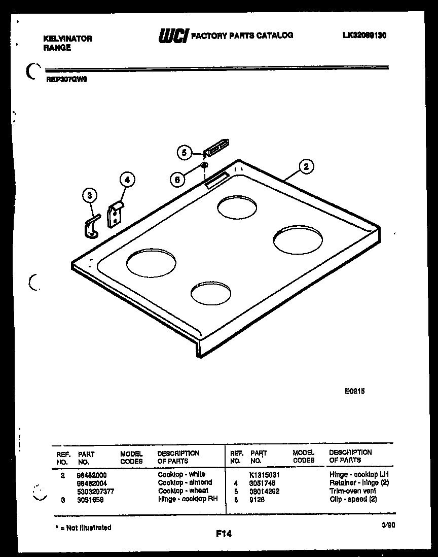05 - COOKTOP PARTS