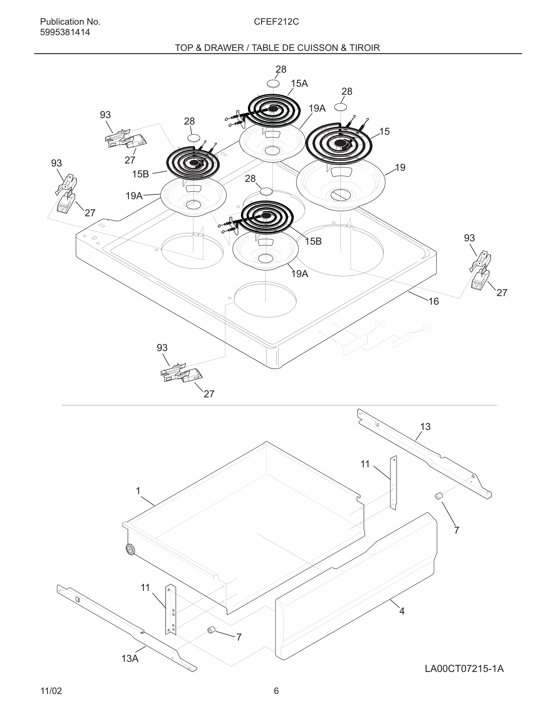07 - TOP & DRAWER / TABLE DE CUISSON & TIROIR