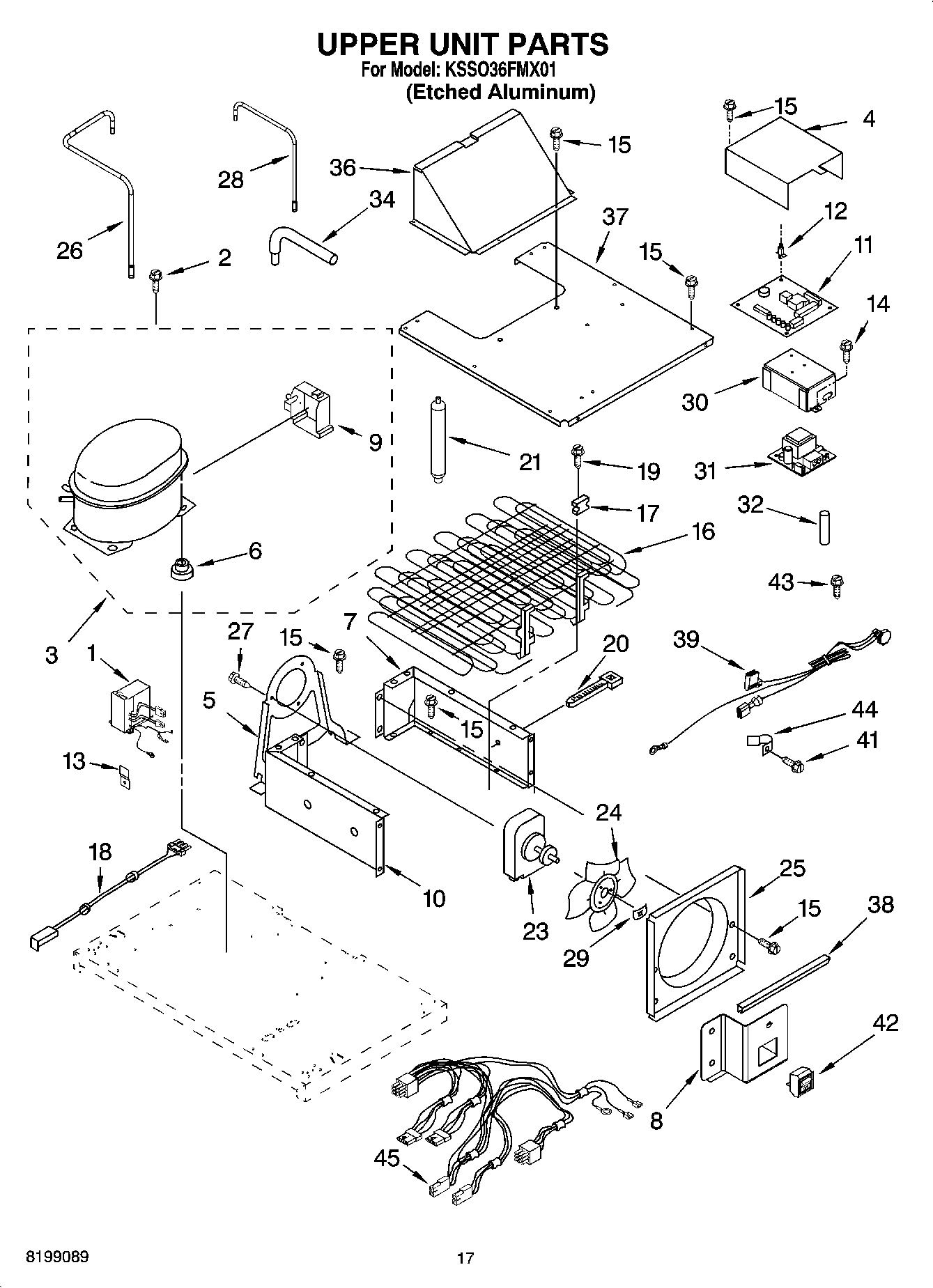 11 - UPPER UNIT PARTS