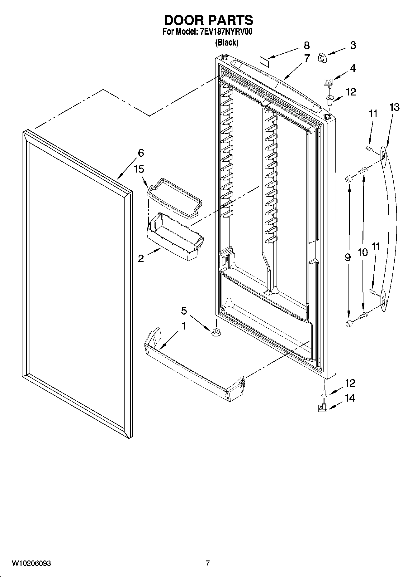 04 - DOOR PARTS, OPTIONAL PARTS (NOT INCLUDED)