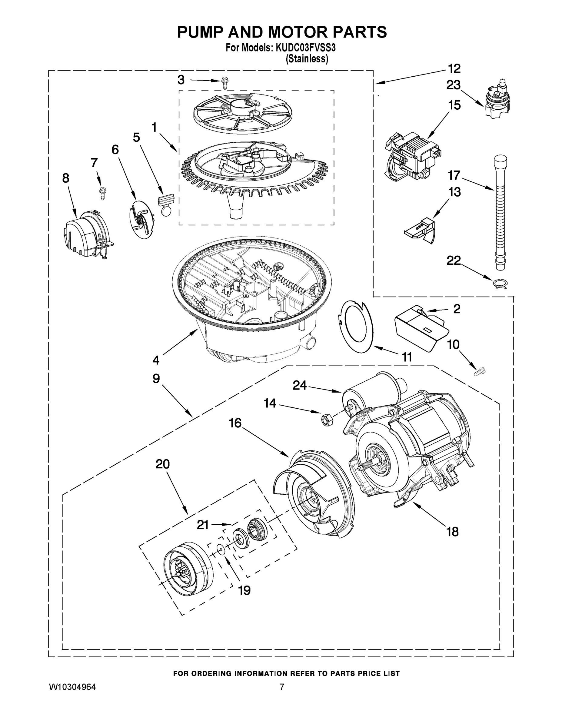 06 - PUMP AND MOTOR PARTS
