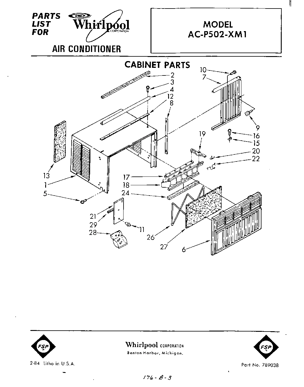 01 - CABINET PARTS
