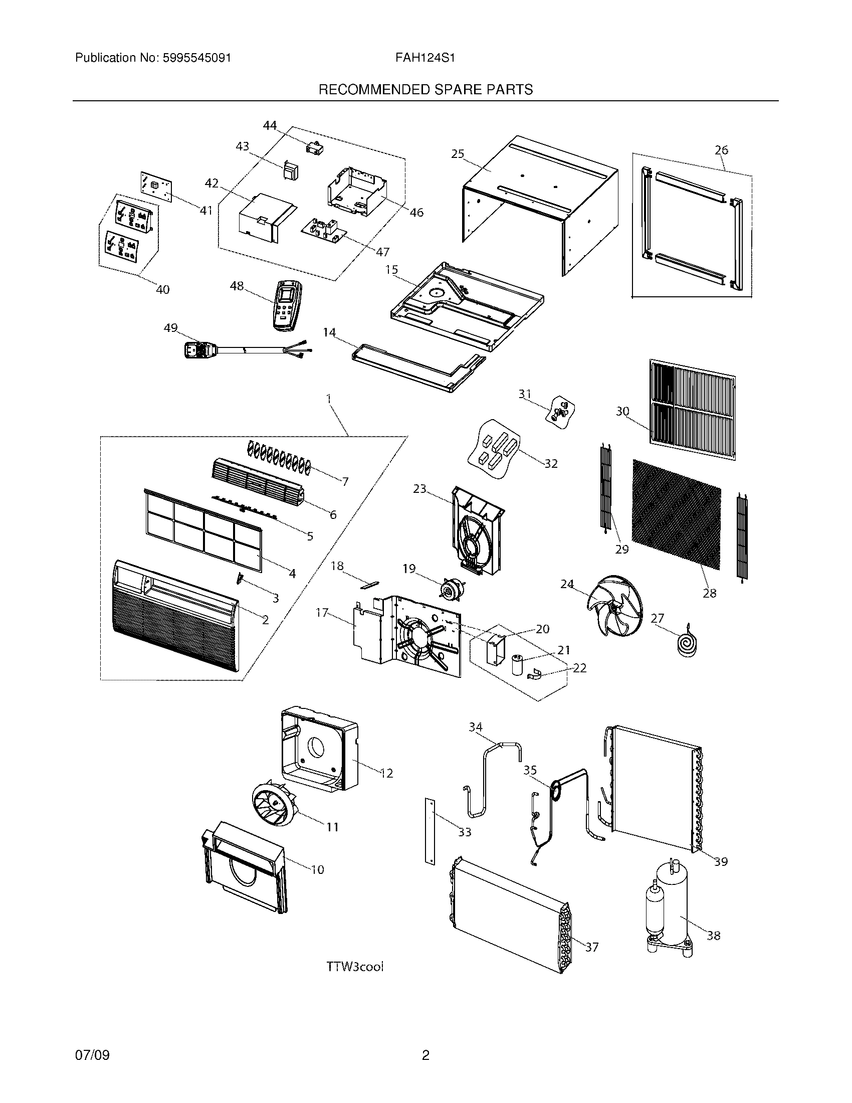 03 - RECOMMENDED SPARE PARTS