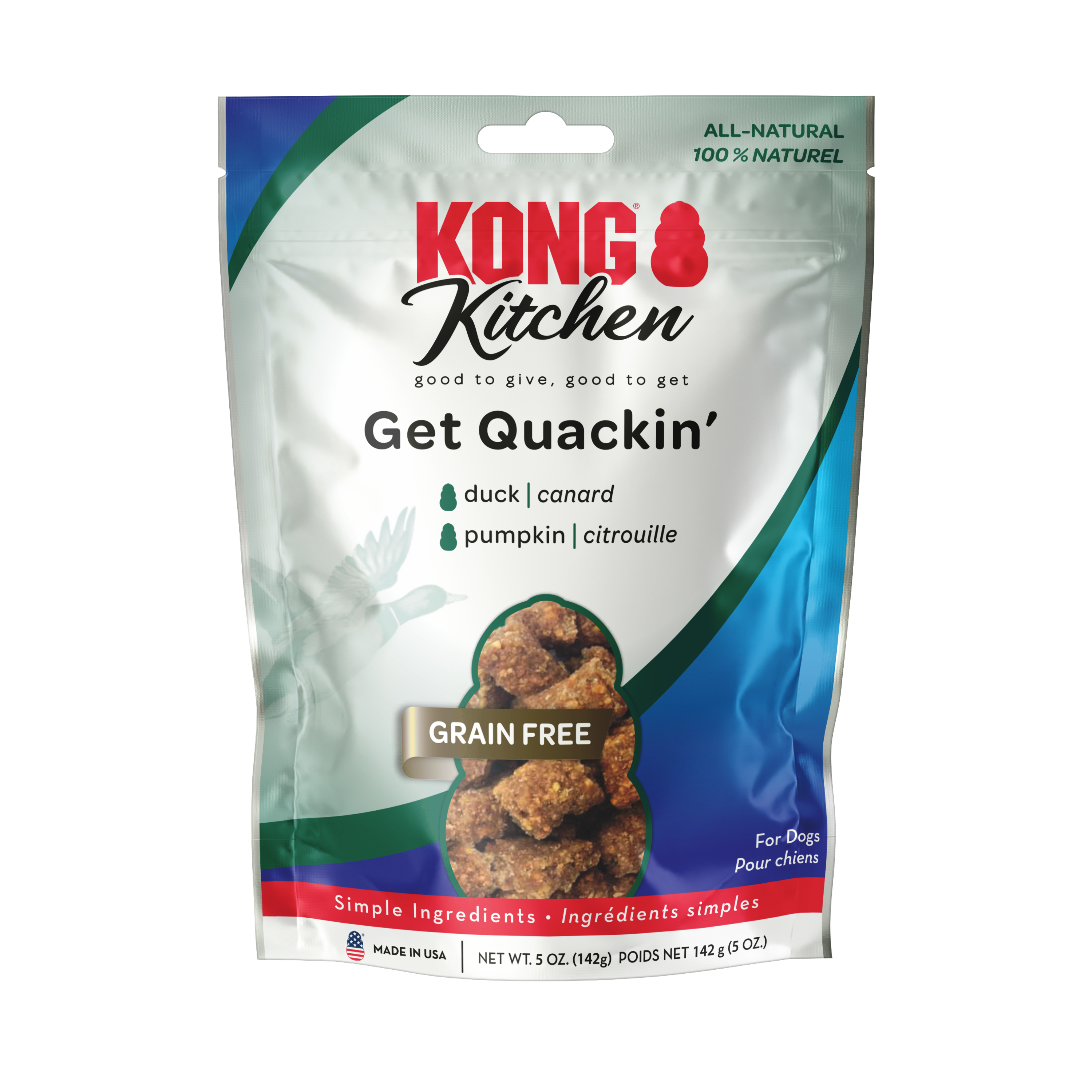 KONG Kitchen Grain Free Get Quackin' onpack product image