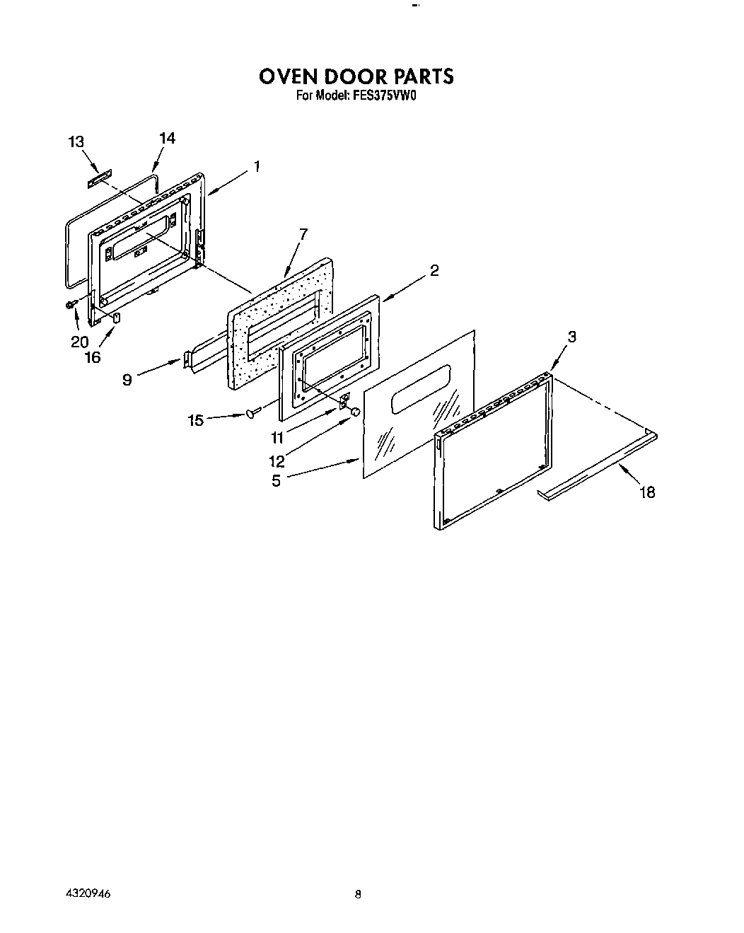 06 - OVEN DOOR
