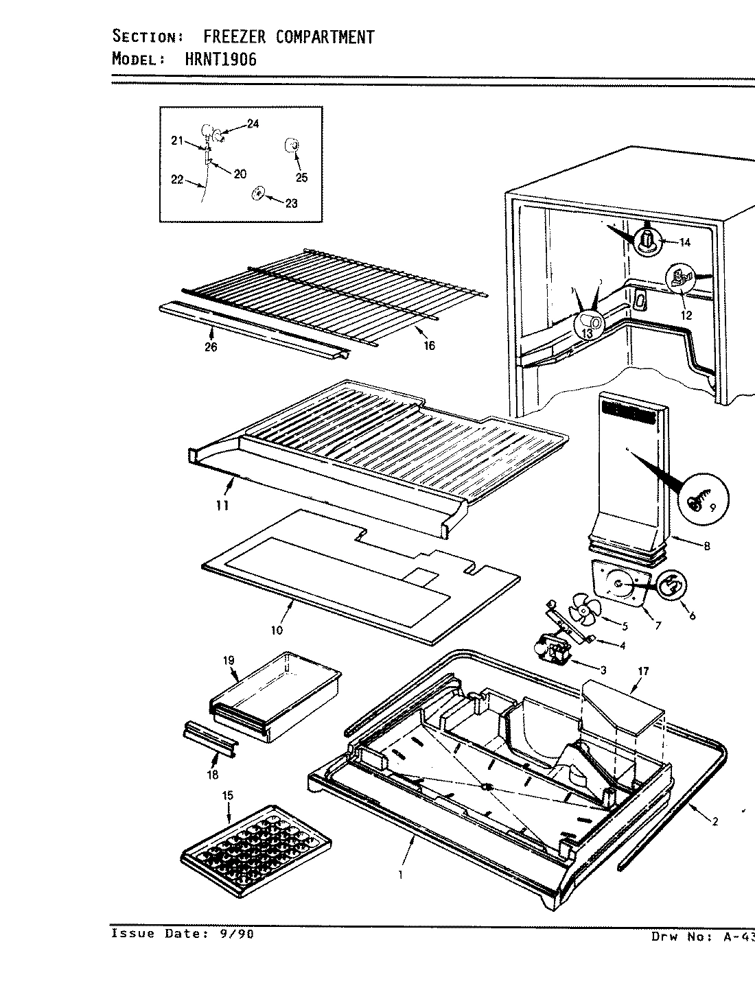 01 - FREEZER COMPARTMENT