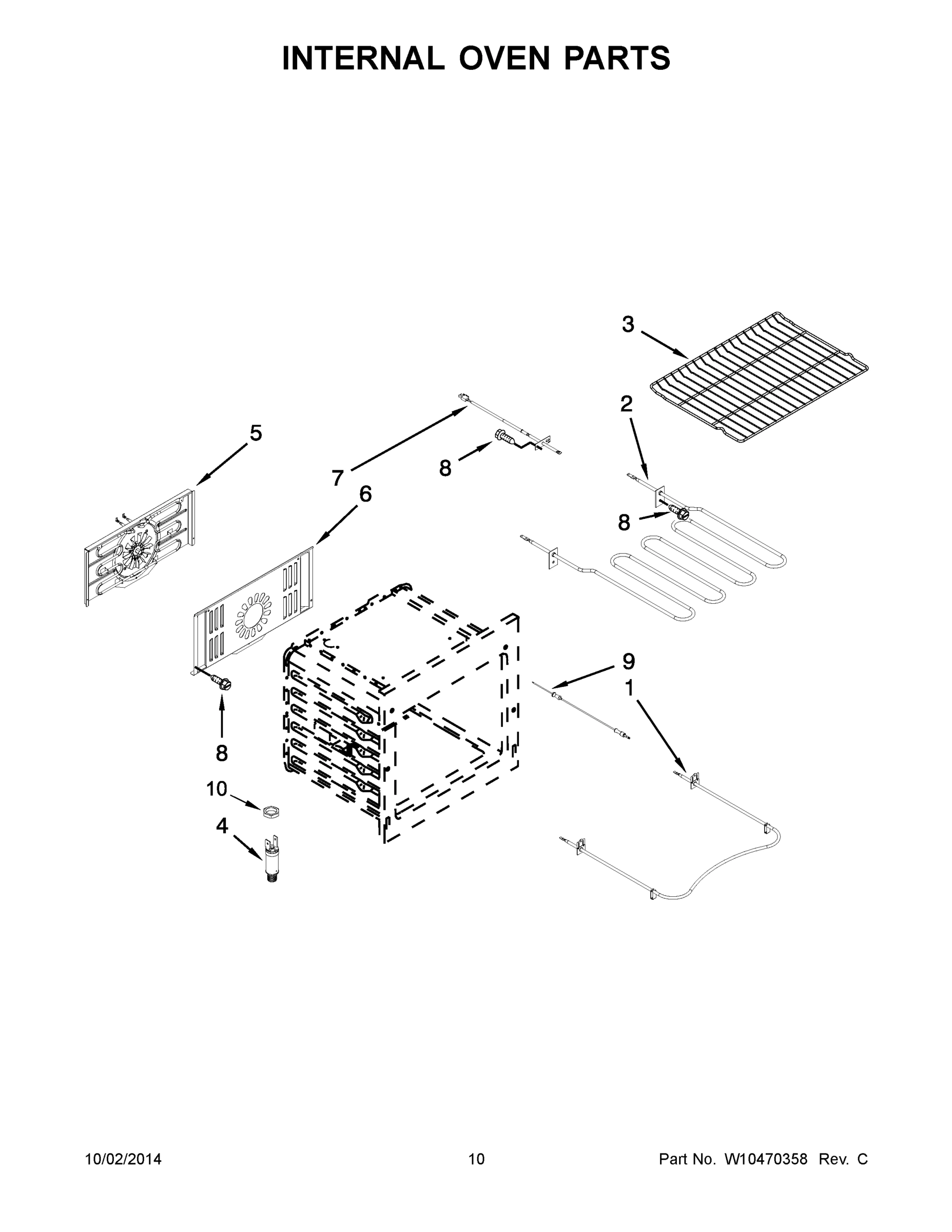 06 - INTERNAL OVEN PARTS