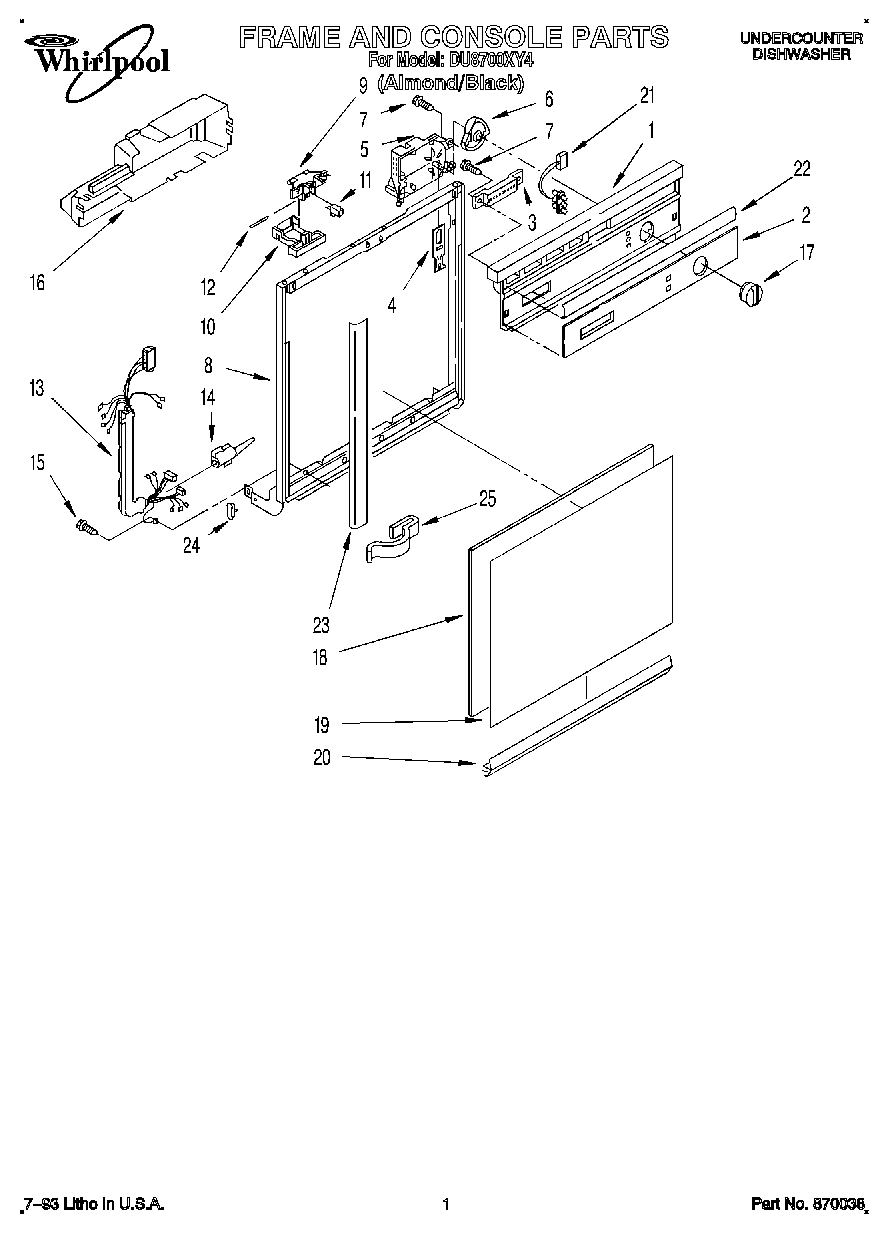 01 - FRAME AND CONSOLE