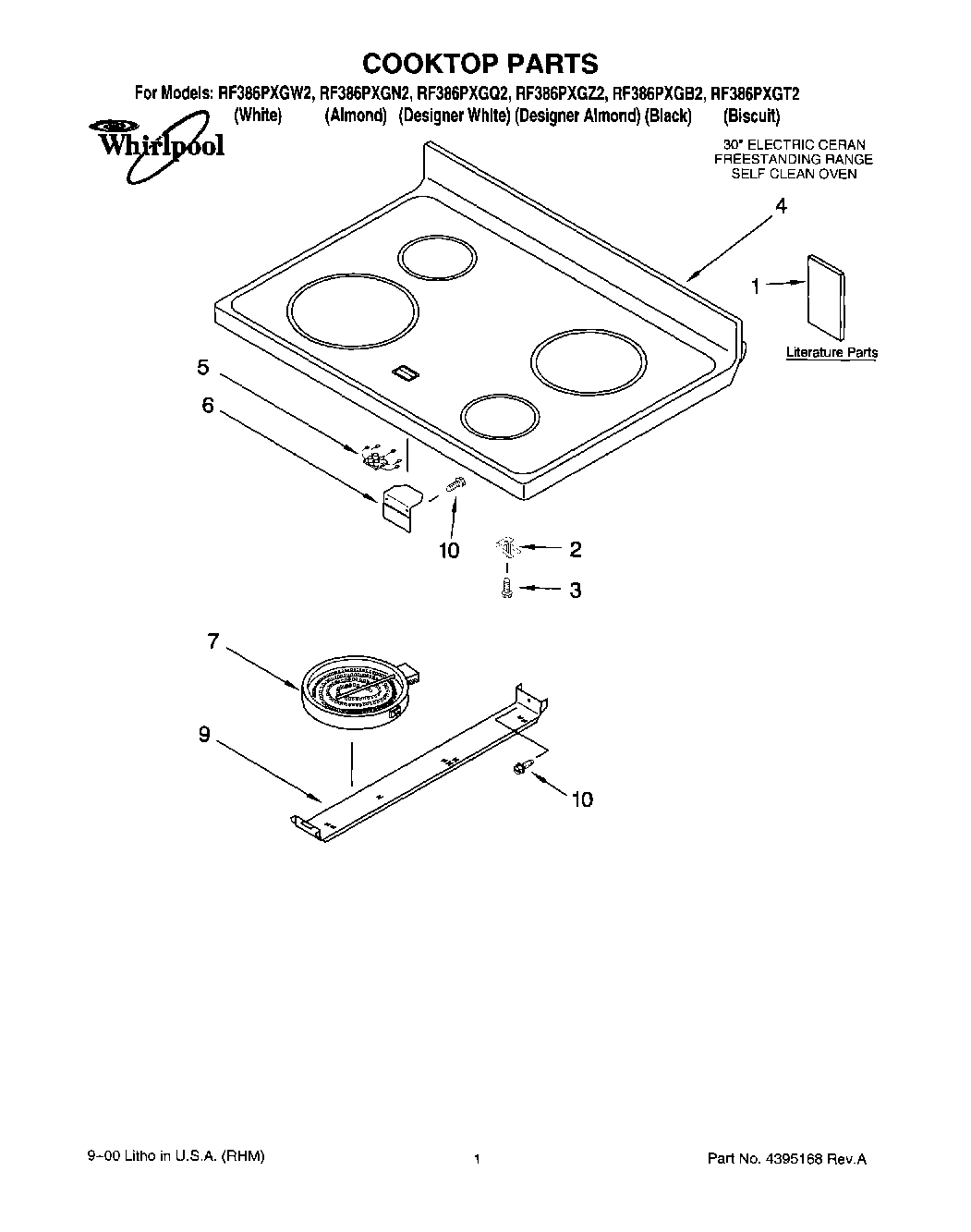 01 - COOKTOP, LITERATURE