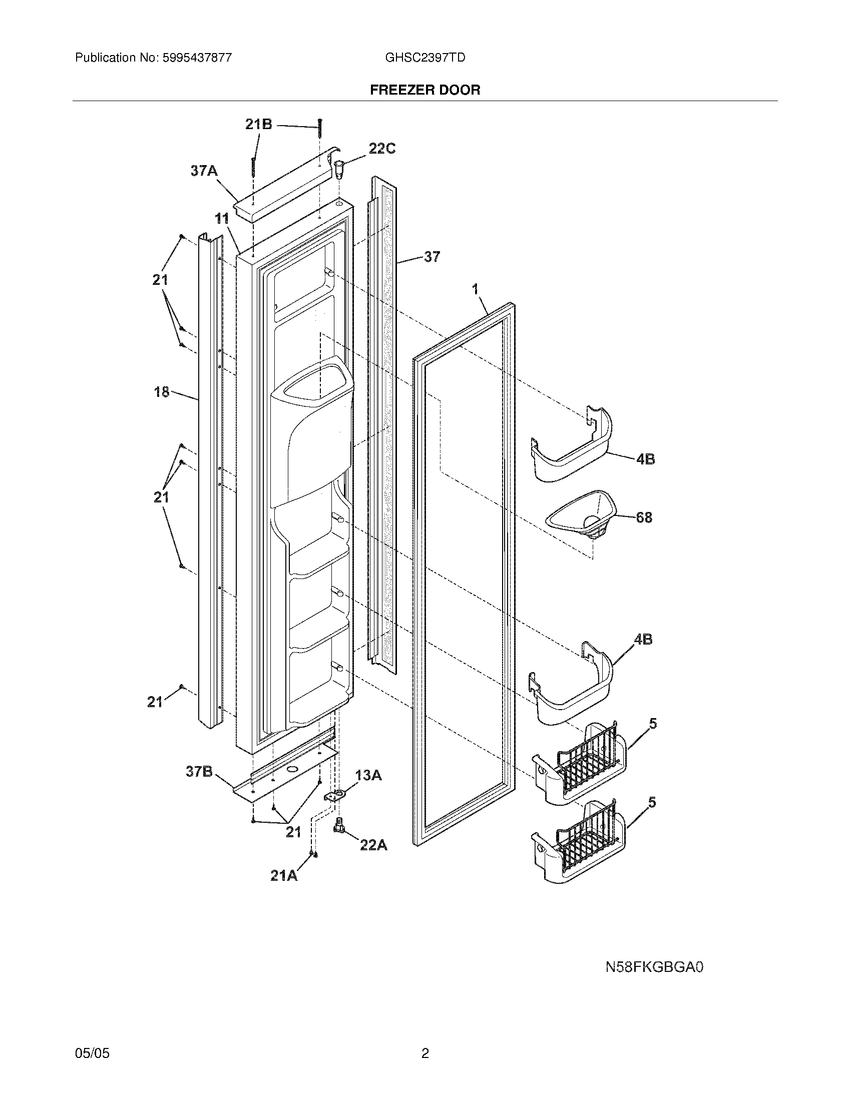 03 - FREEZER DOOR