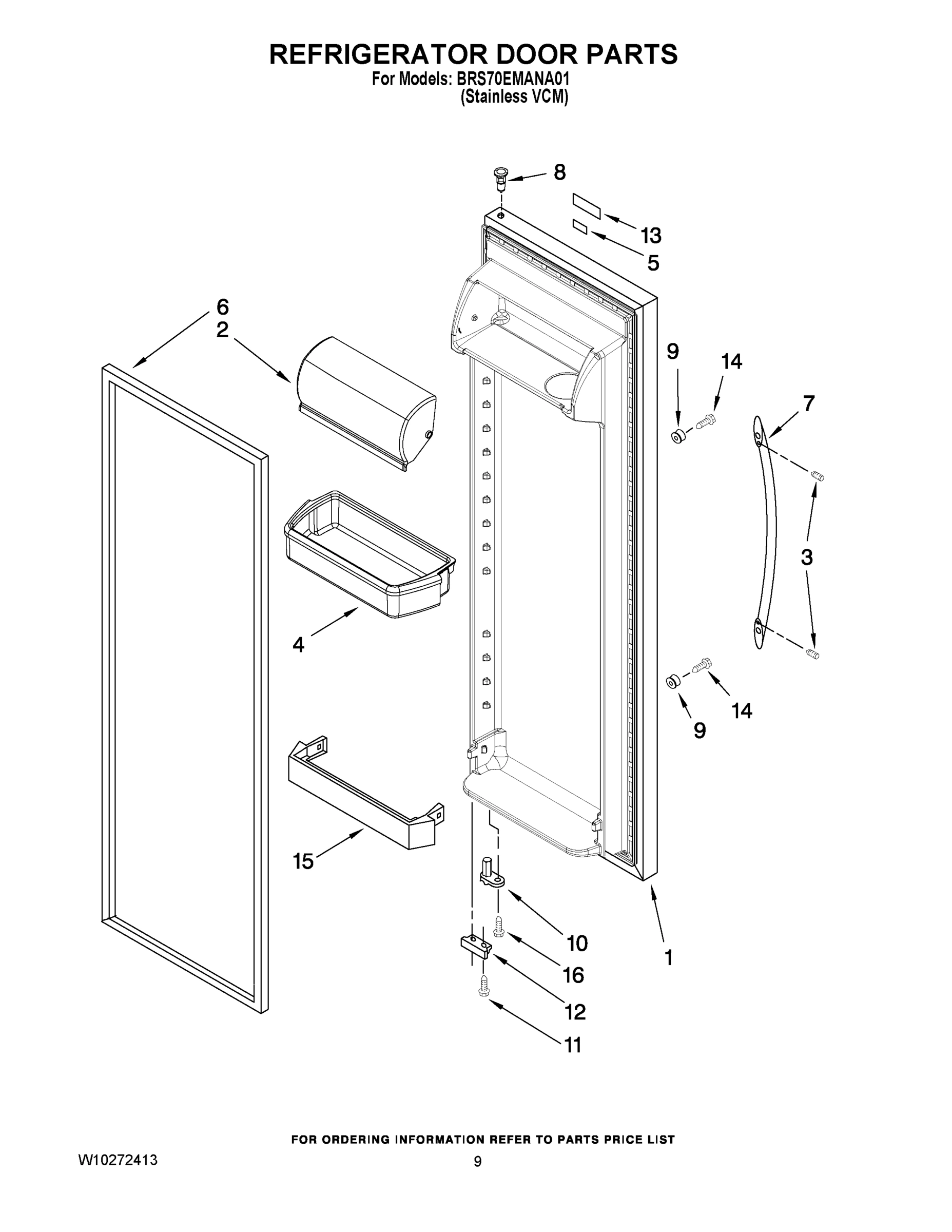 06 - REFRIGERATOR DOOR PARTS