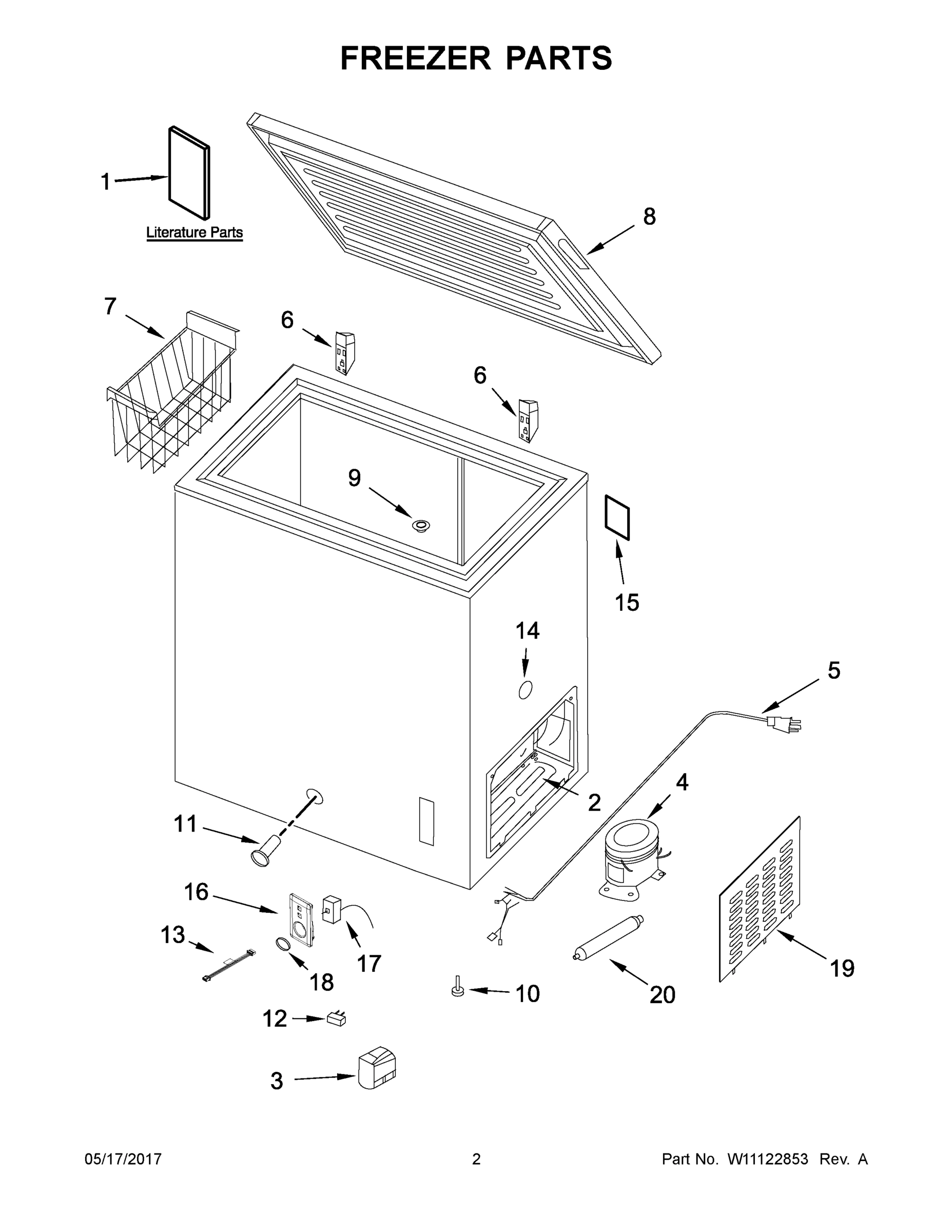 02 - FREEZER PARTS