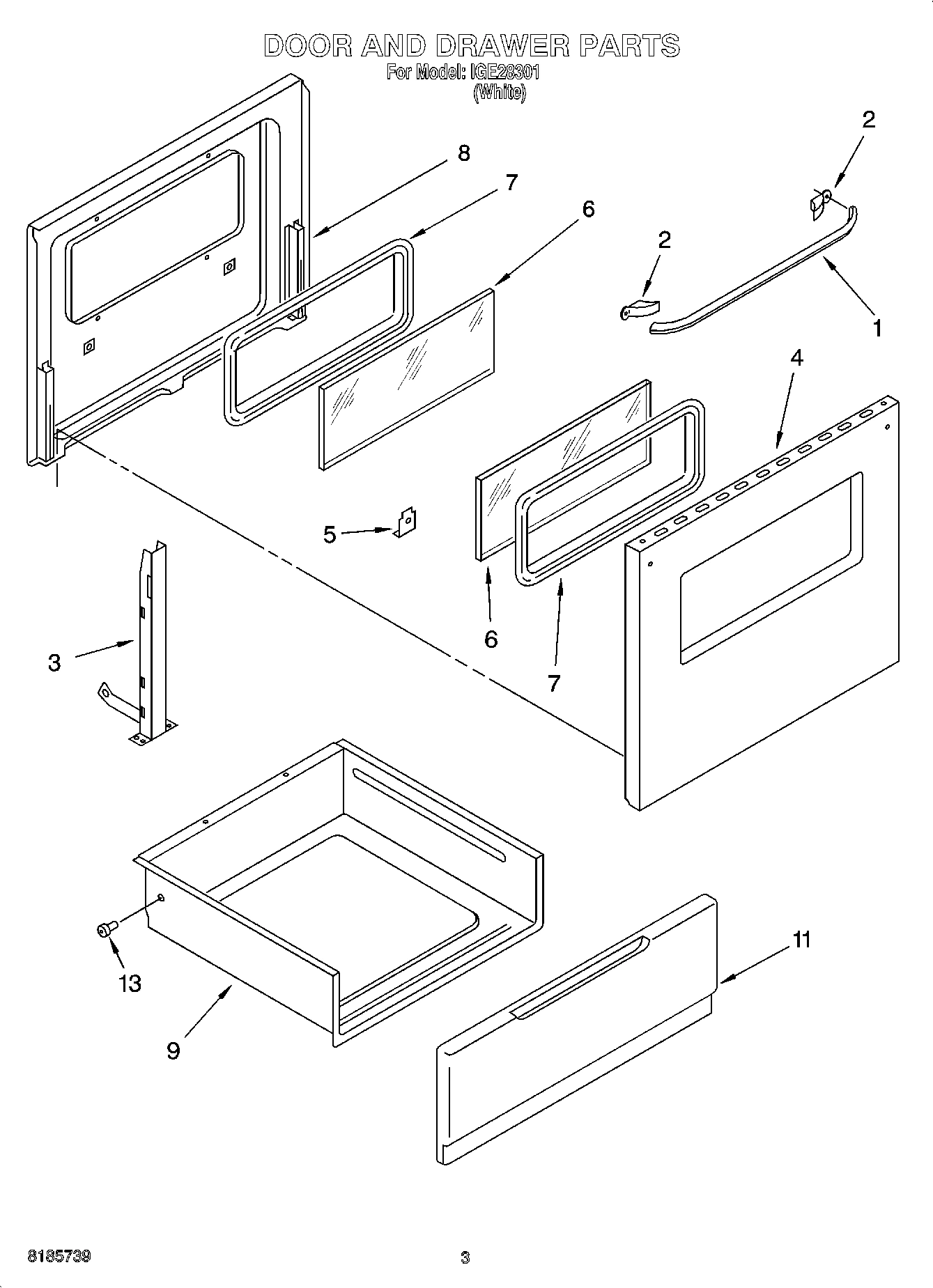 03 - DOOR AND DRAWER PARTS