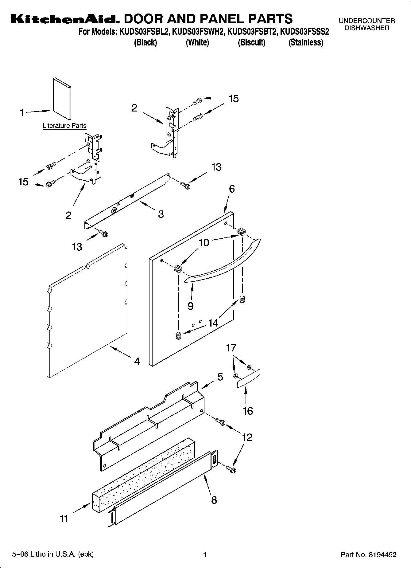 01 - DOOR AND PANEL PARTS