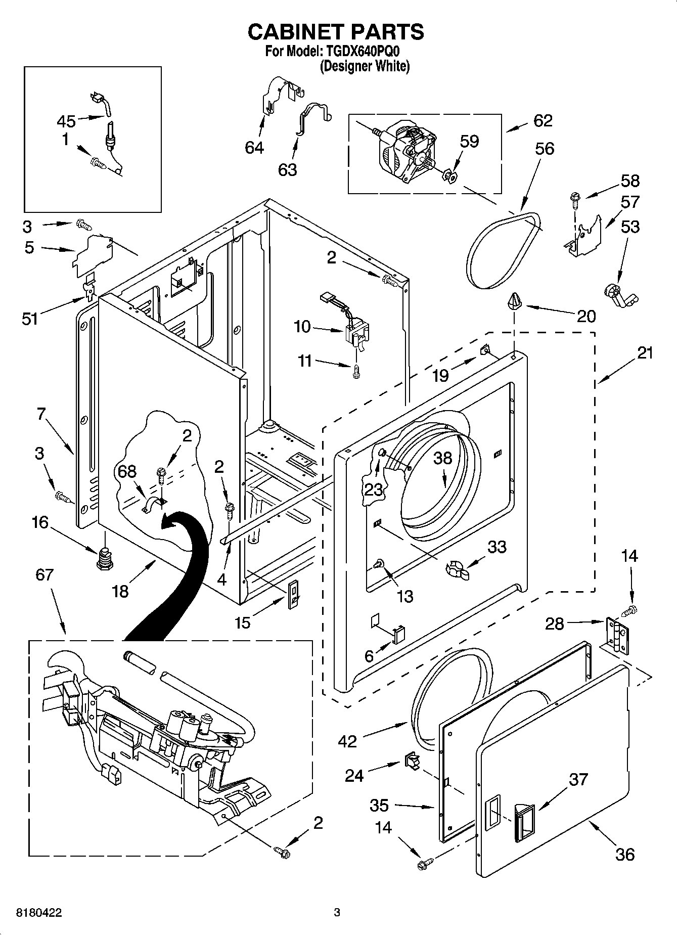 02 - CABINET PARTS