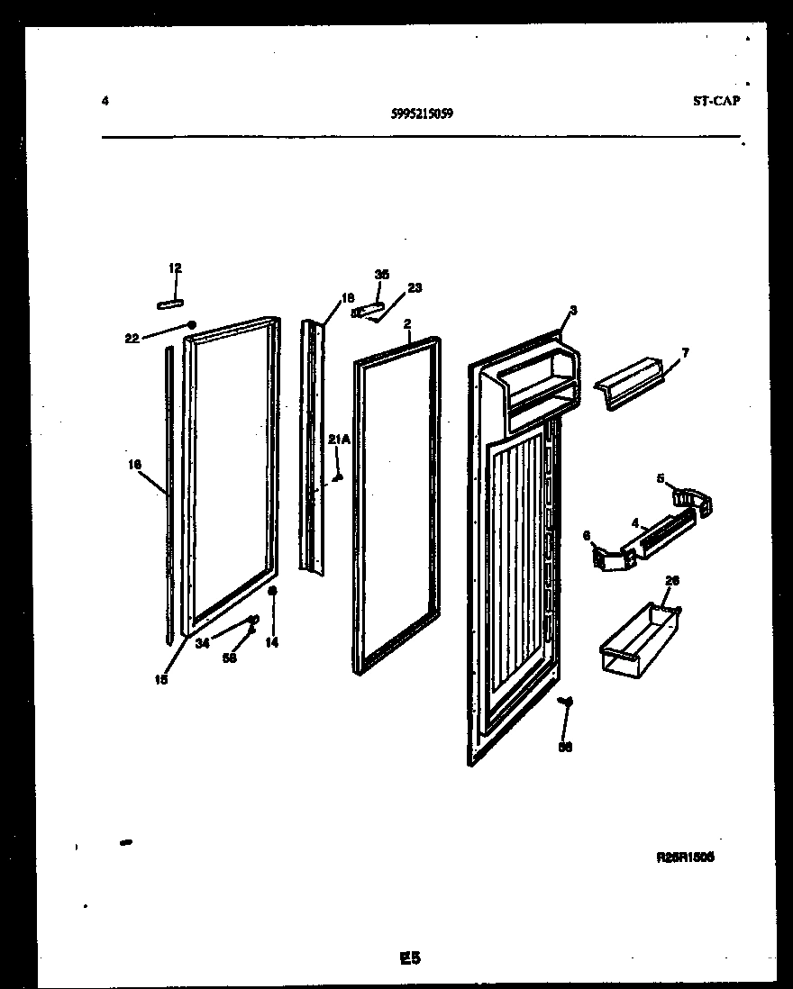 03 - REFRIGERATOR DOOR PARTS