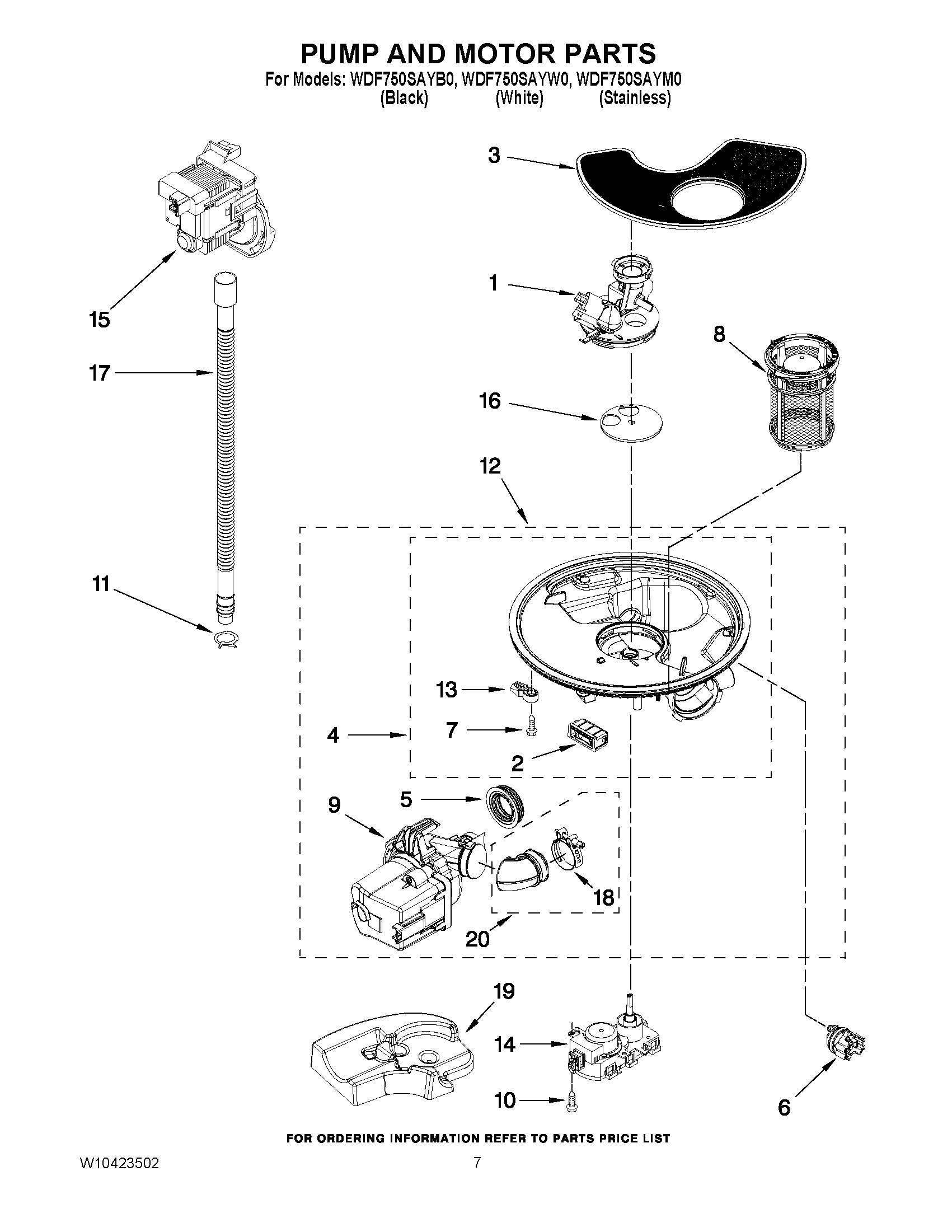 06 - PUMP AND MOTOR PARTS