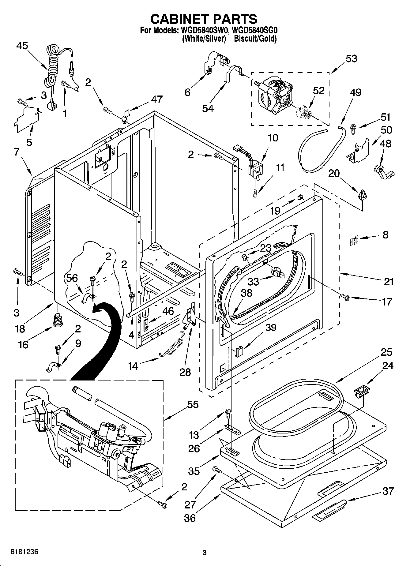 02 - CABINET PARTS