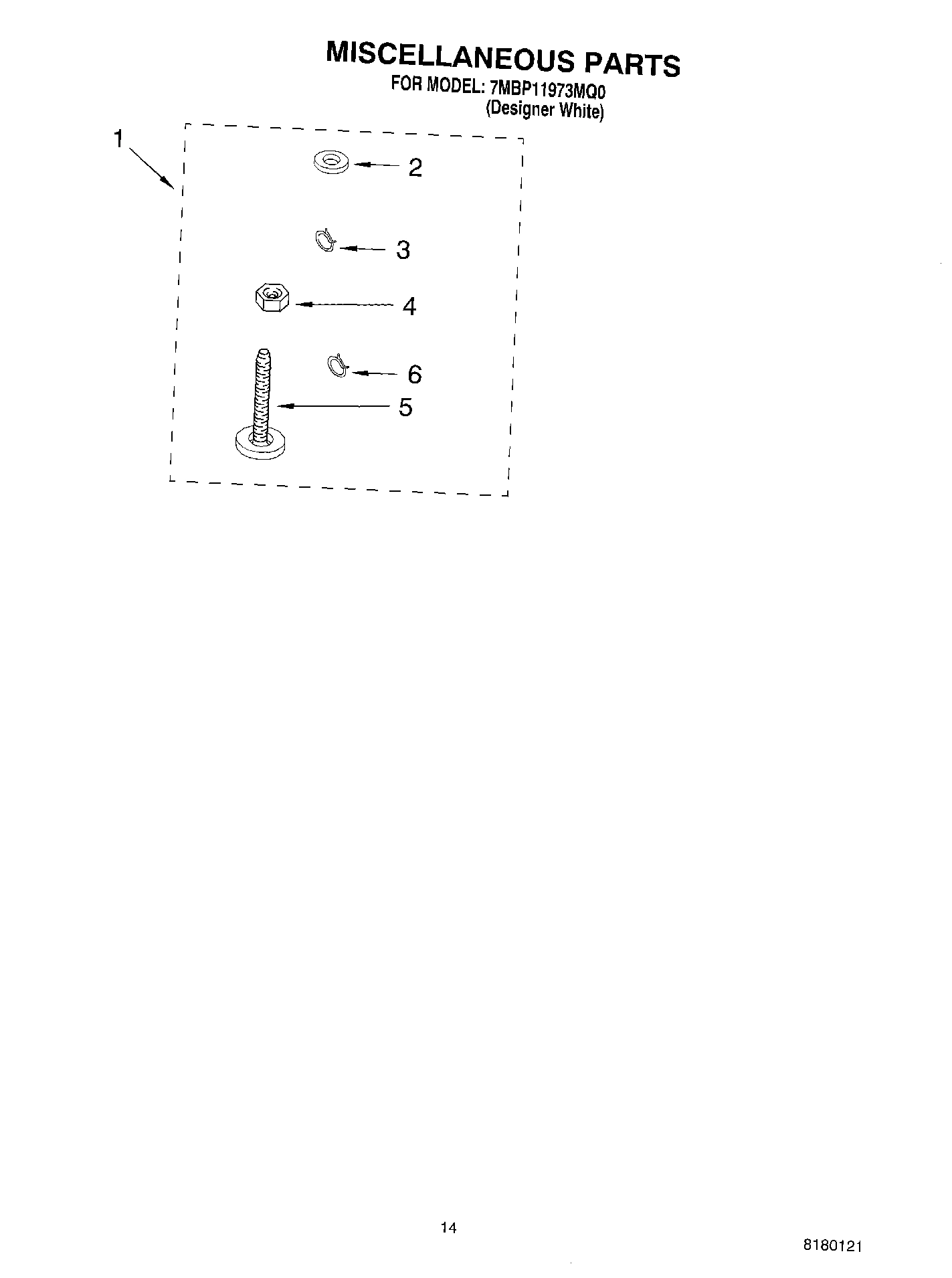 10 - MISCELLANEOUS PARTS OPTIONAL PARTS (NOT INCLUDED)
