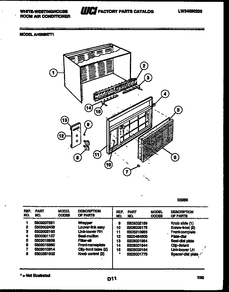 02 - CABINET PARTS