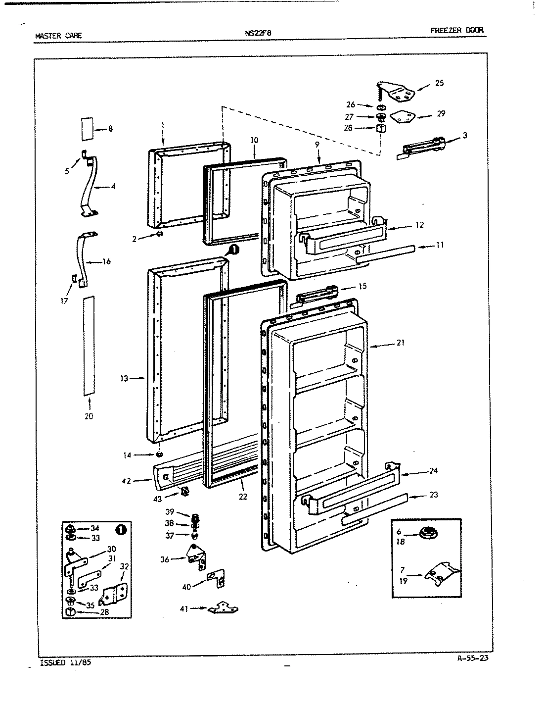 02 - FREEZER DOOR