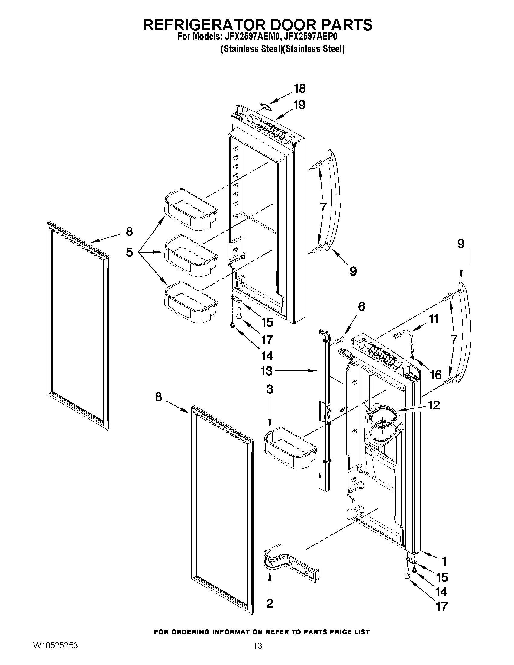 07 - REFRIGERATOR DOOR PARTS