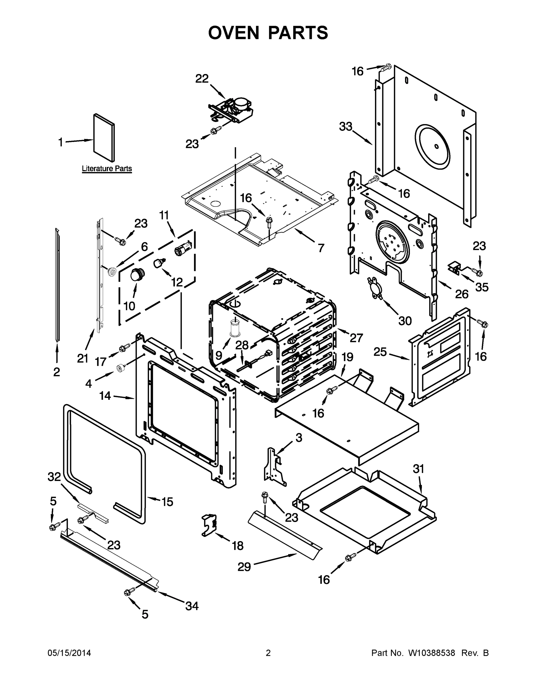 02 - OVEN PARTS