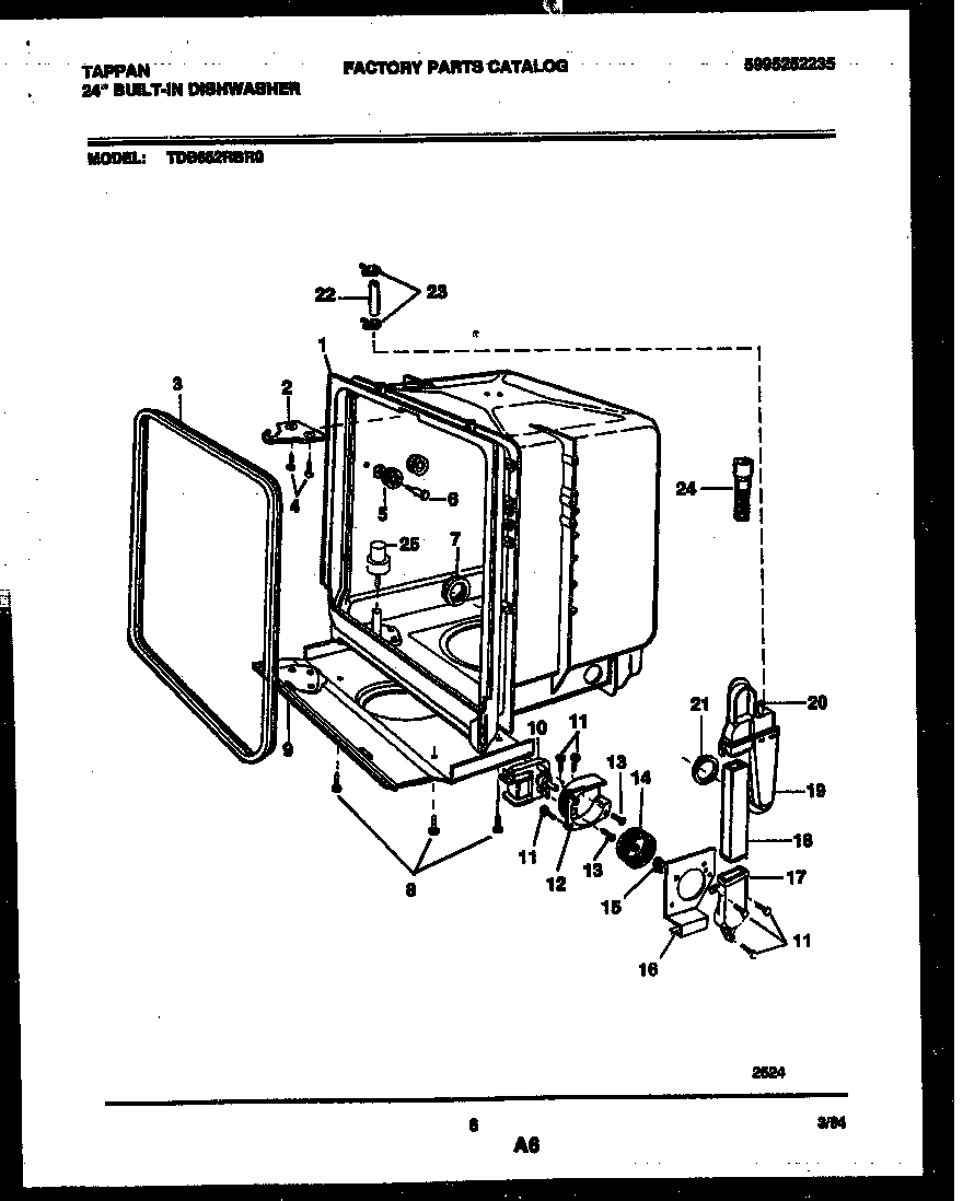 05 - TUB AND FRAME PARTS
