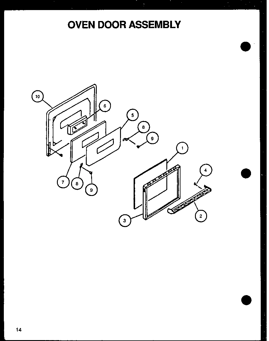 05 - OVEN DOOR ASSY