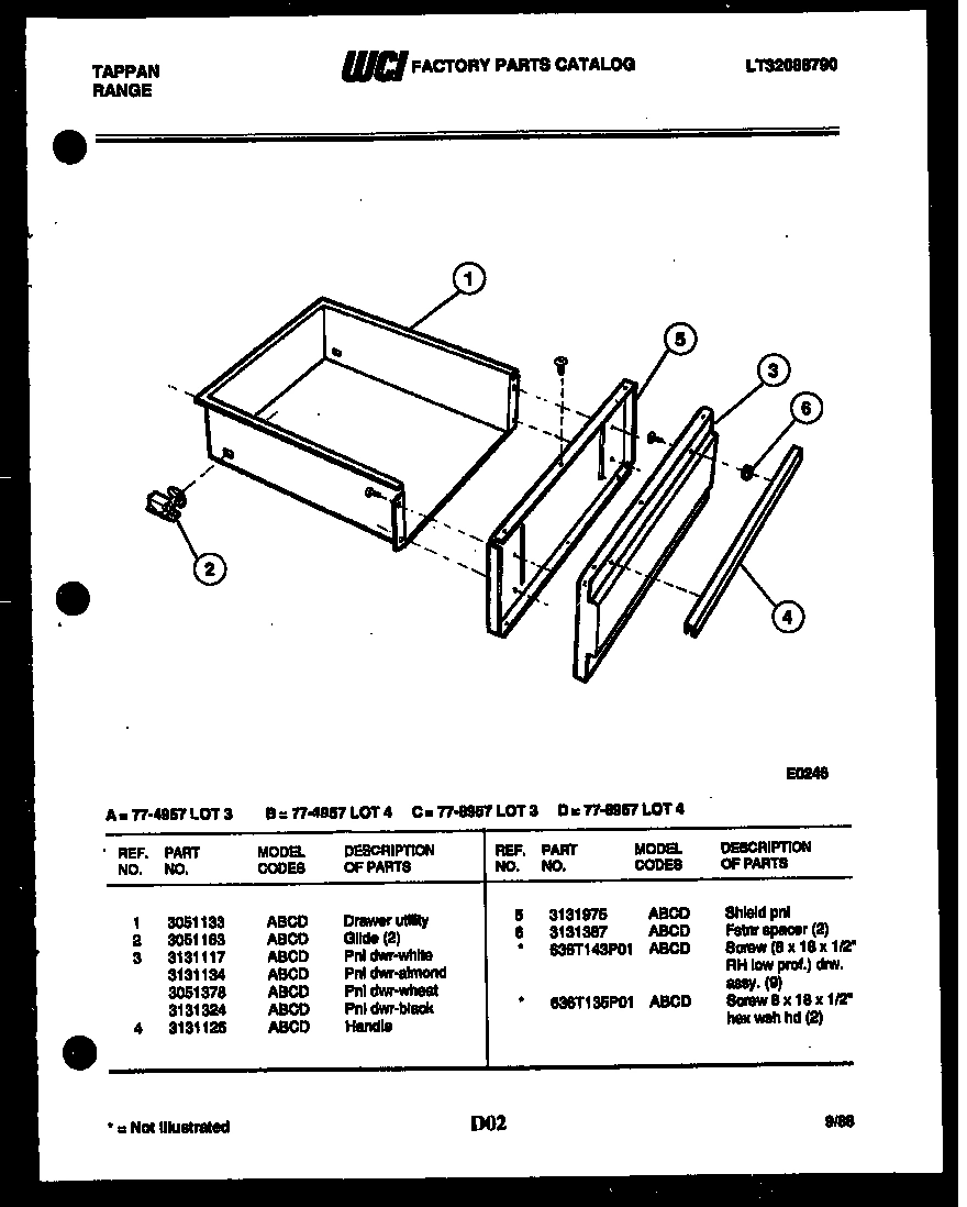 06 - DRAWER PARTS