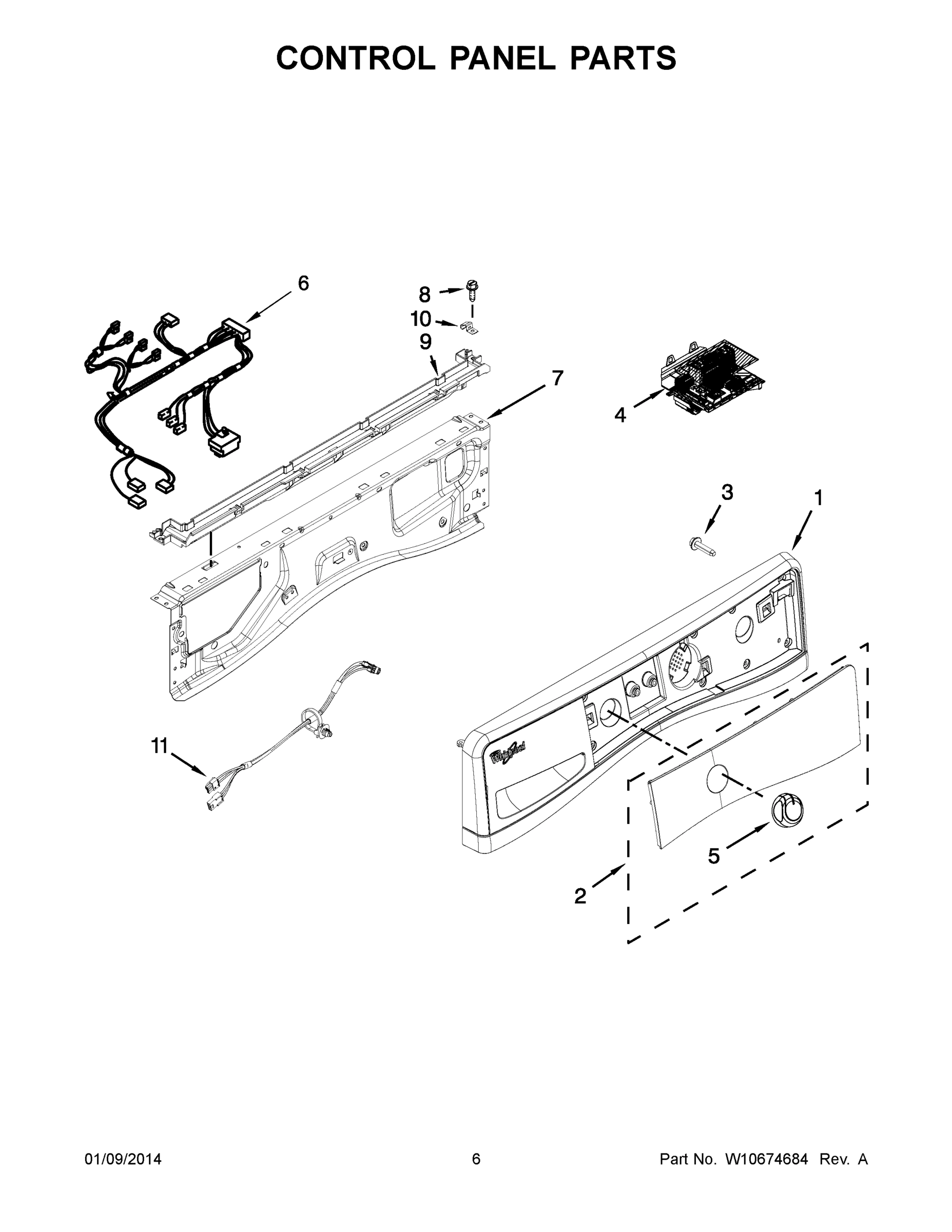04 - CONTROL PANEL PARTS