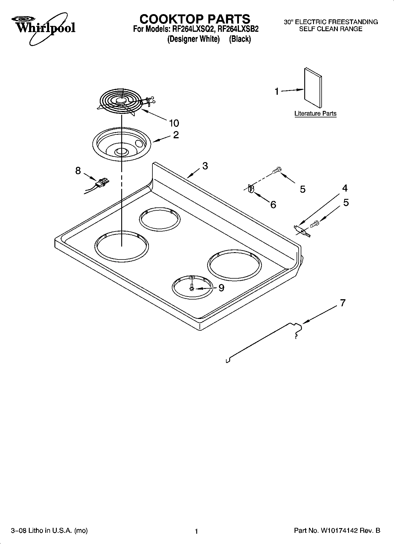 01 - COOKTOP PARTS