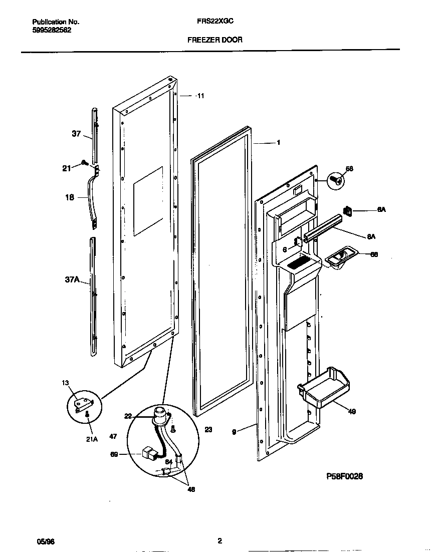 02 - FREEZER DOOR
