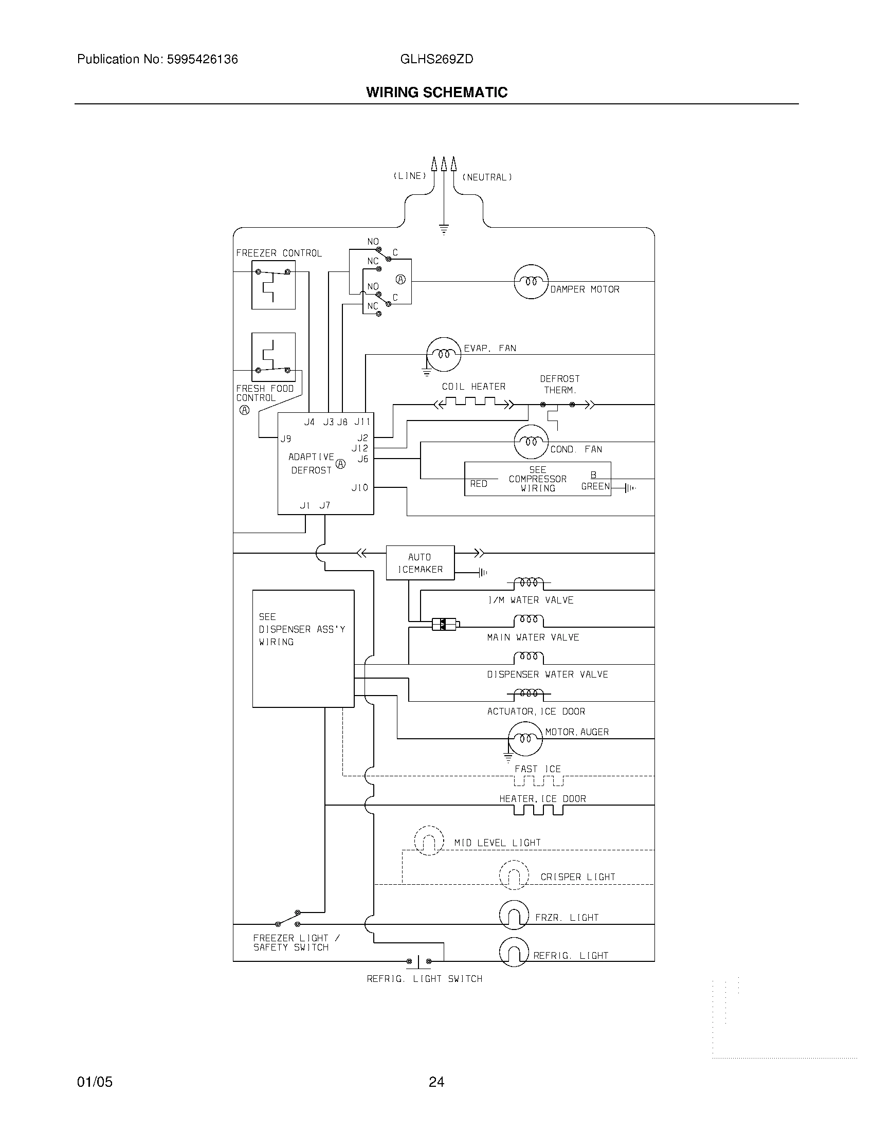 24 - WIRING SCHEMATIC
