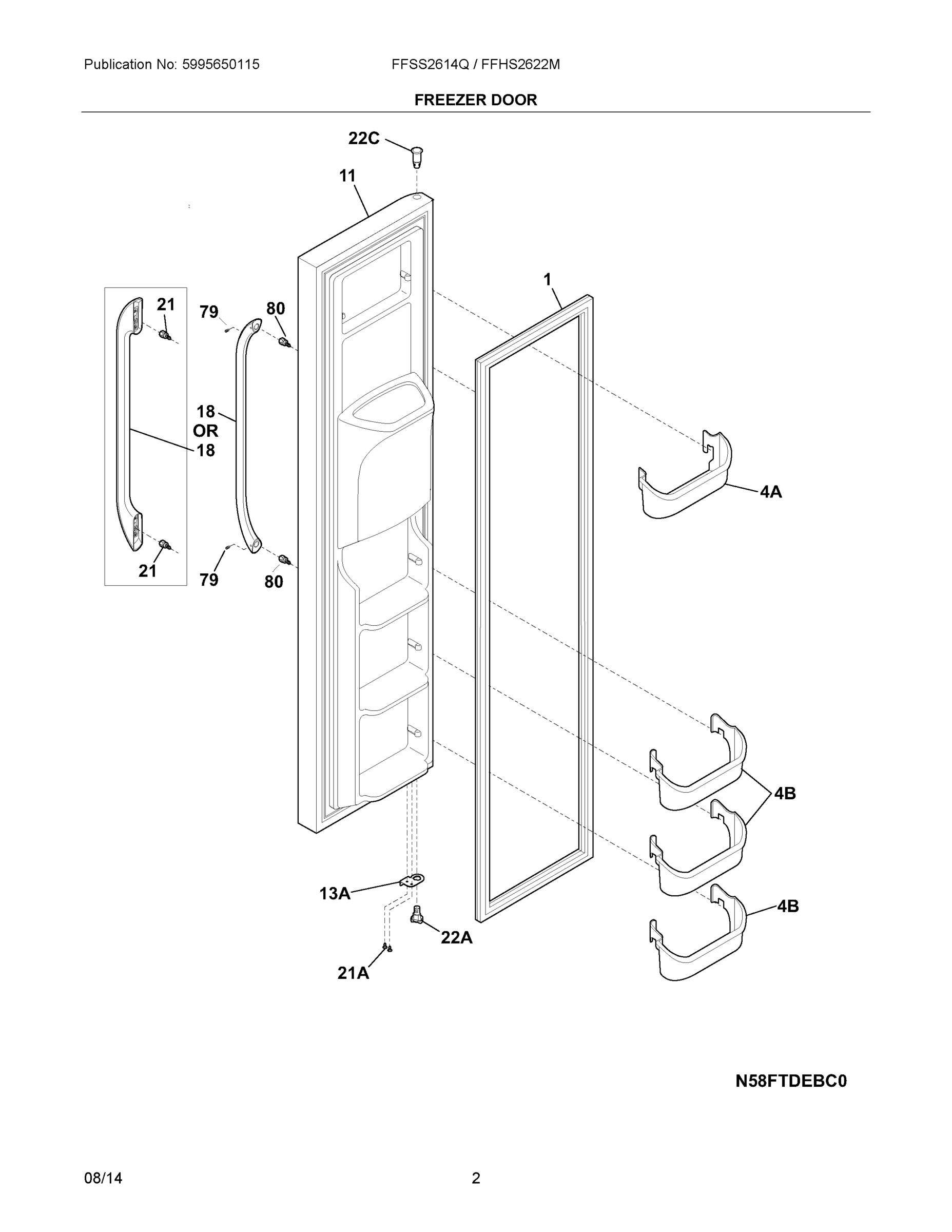 02 - FREEZER DOOR