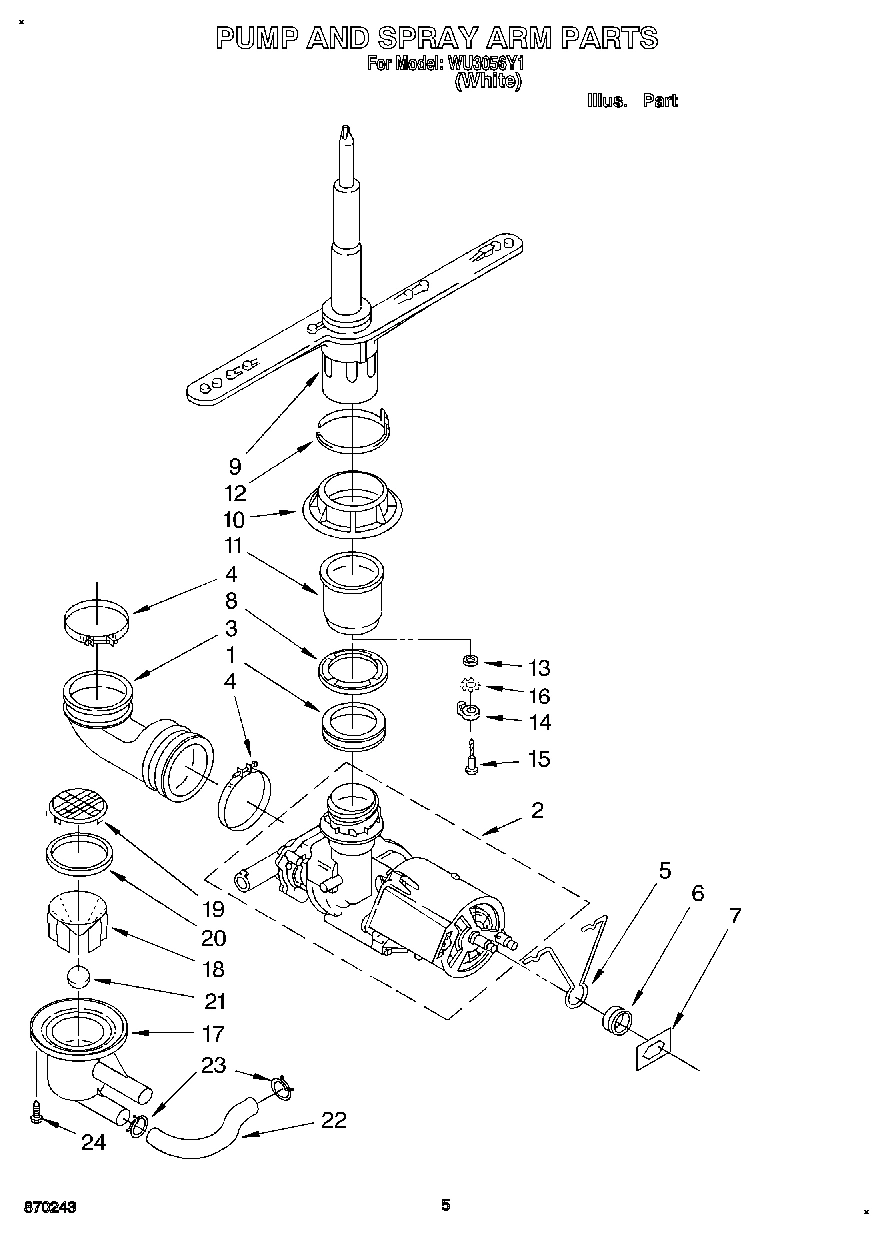 04 - PUMP AND SPRAY ARM