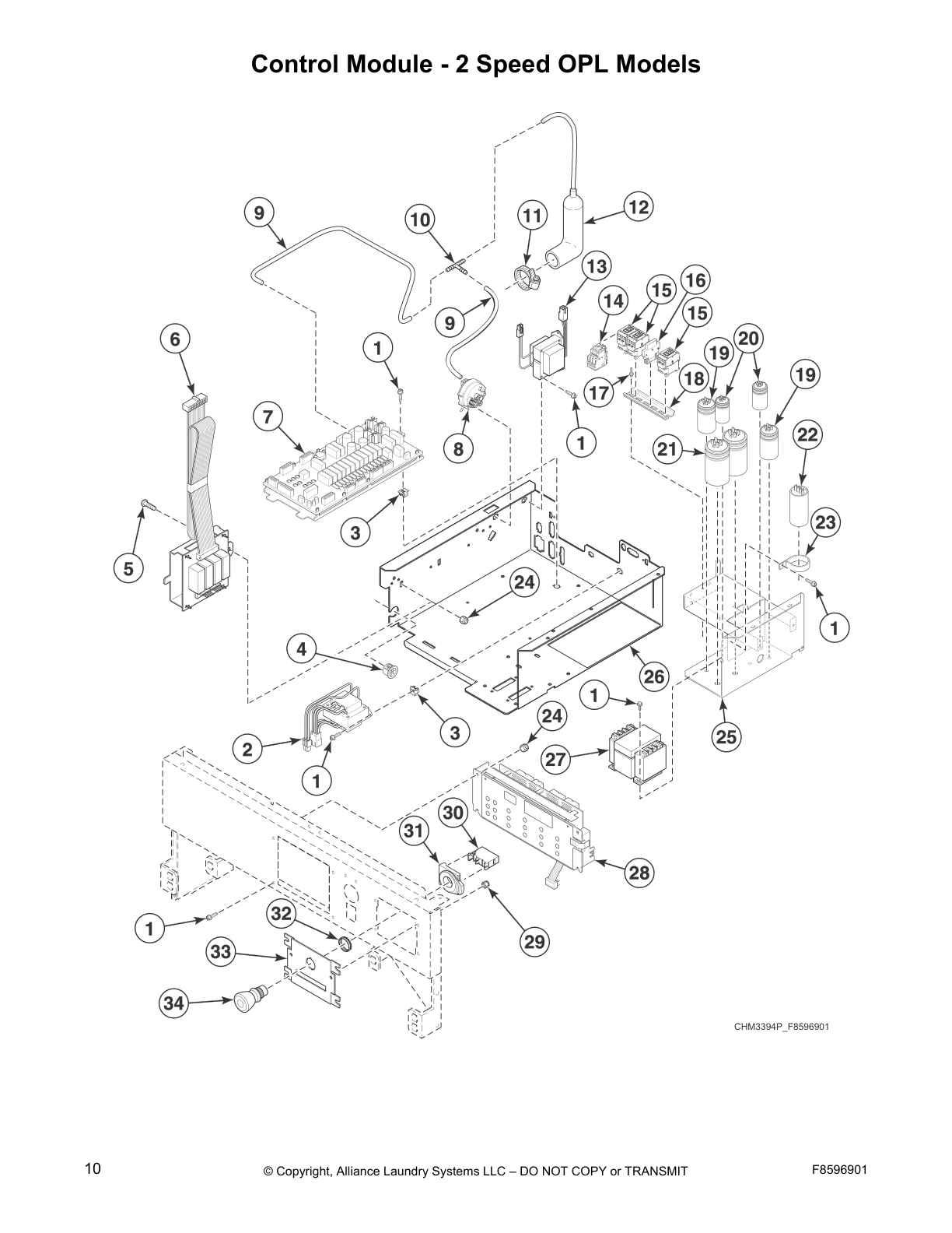 Control Module - 2 Speed OPL Models