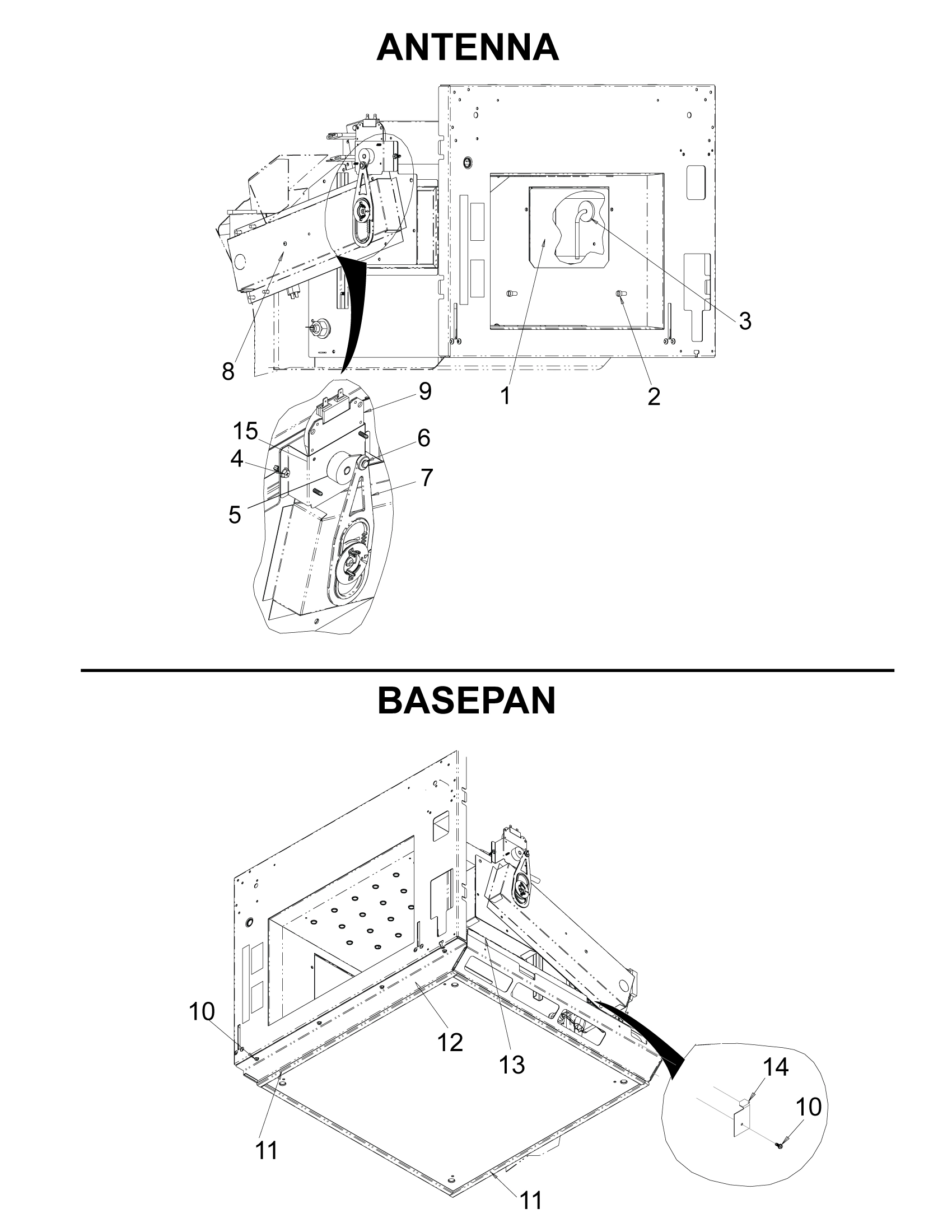 Antenna Basepan