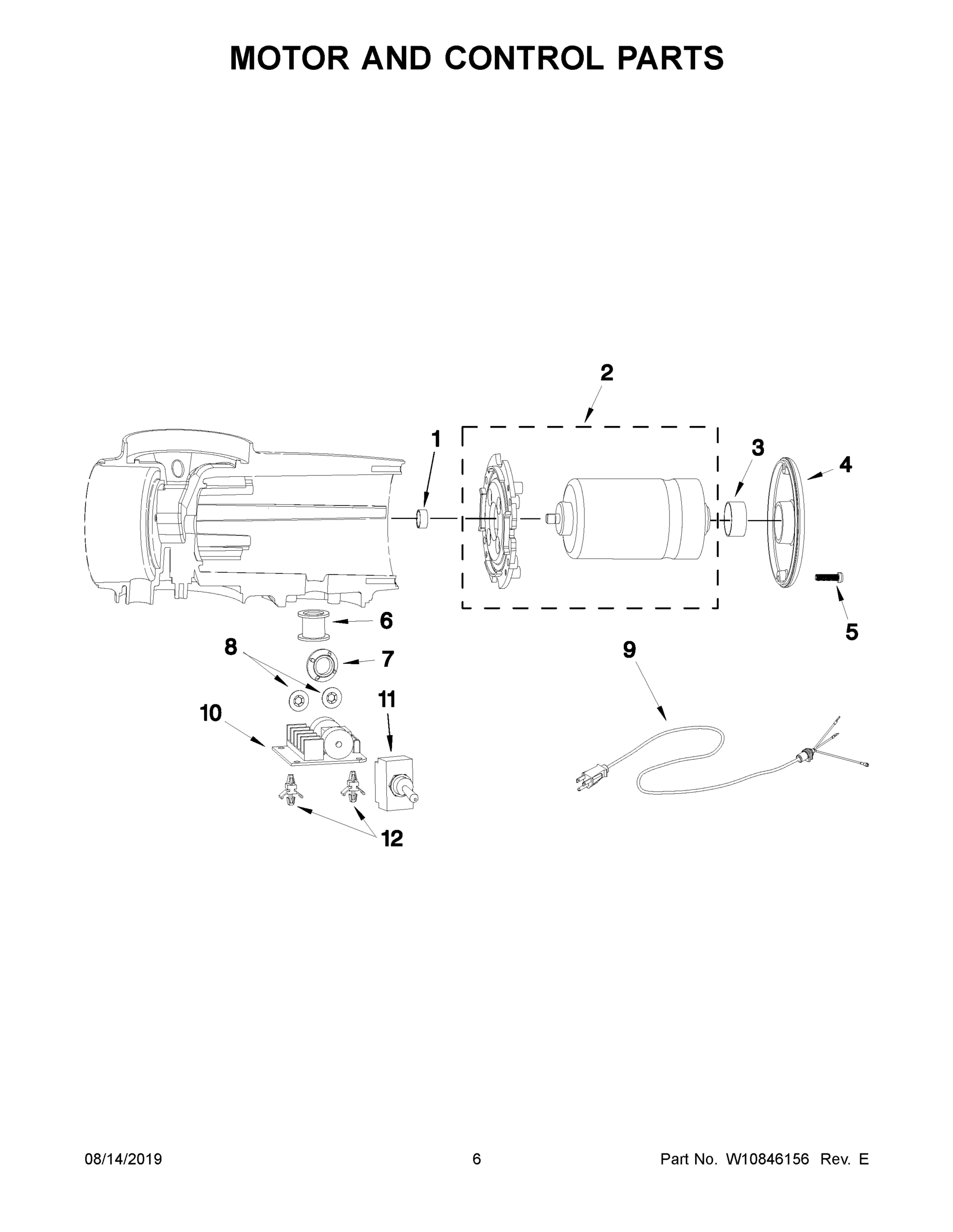 04 - MOTOR AND CONTROL PARTS