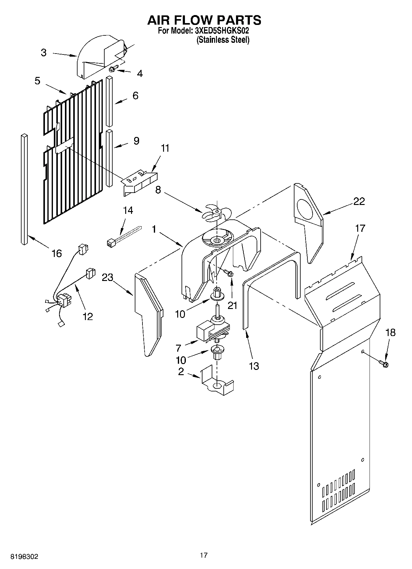 10 - AIR FLOW PARTS