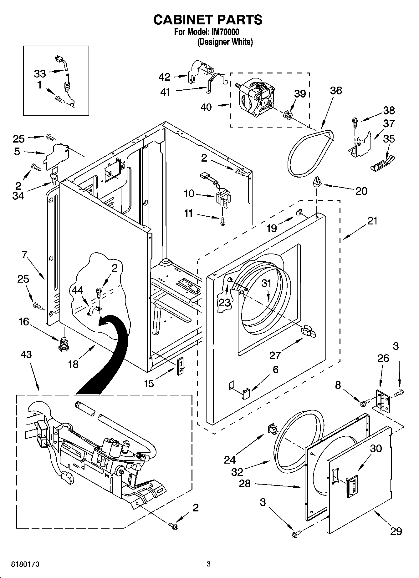 02 - CABINET PARTS