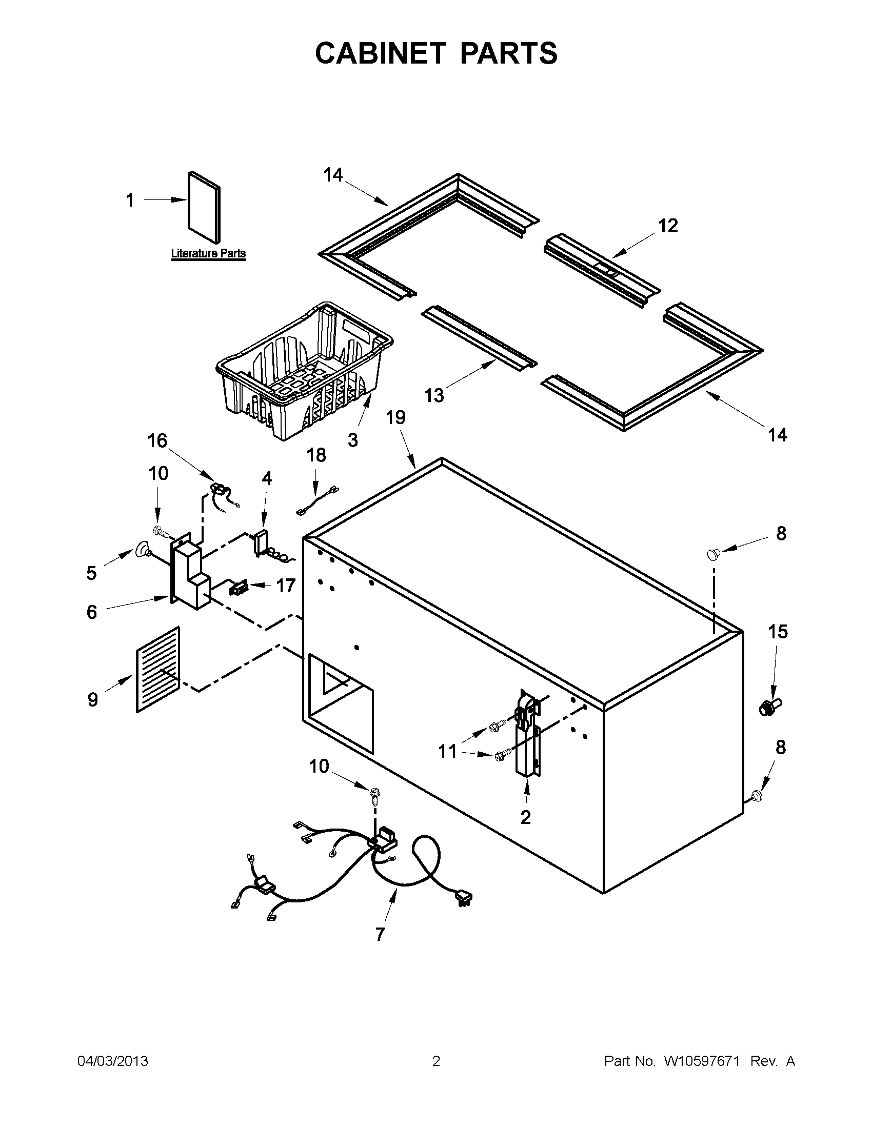 01 - CABINET PARTS
