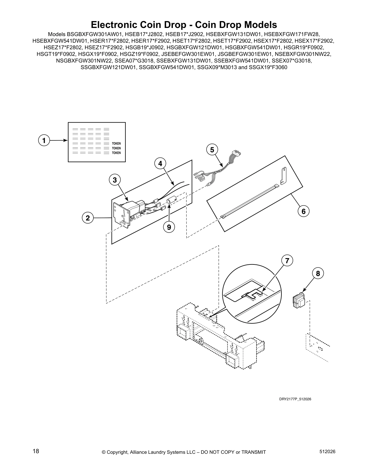 Electronic Coin Drop - Coin Drop Models