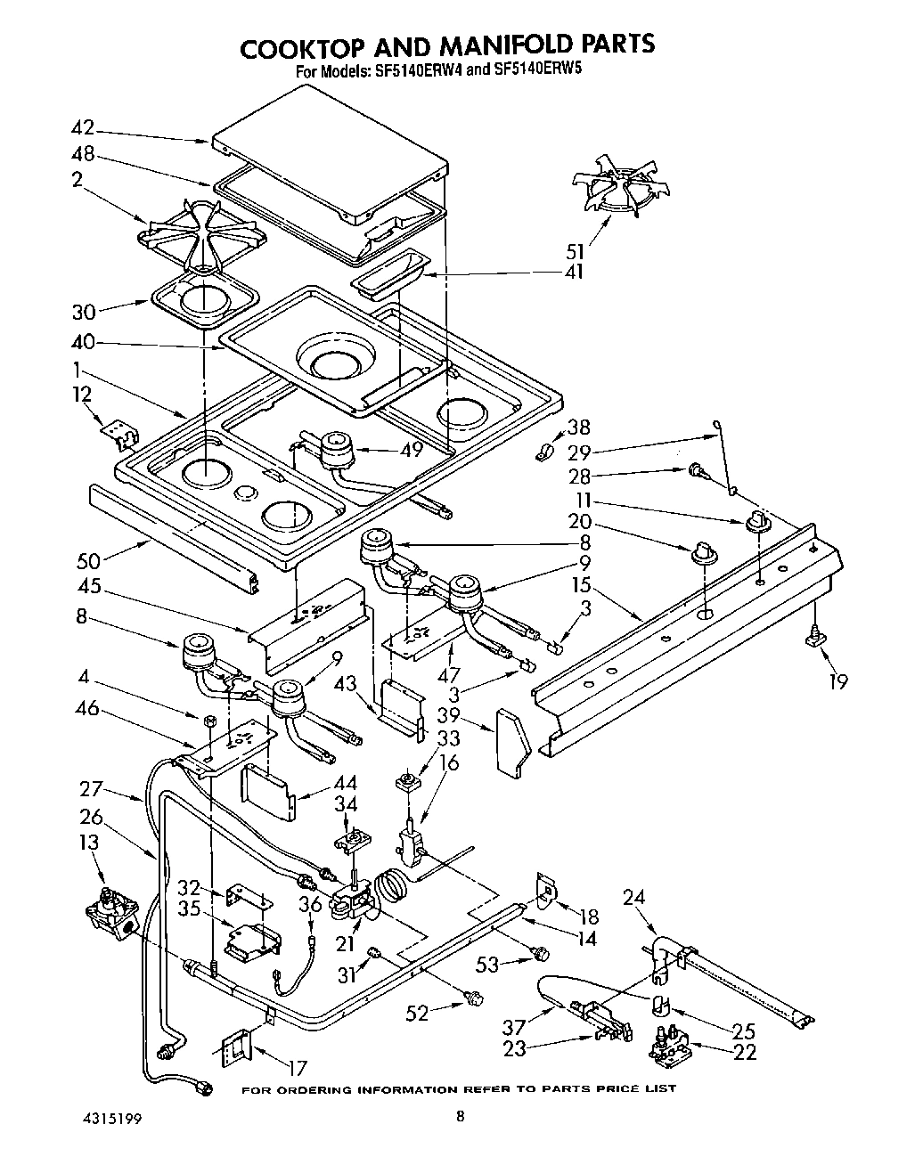 07 - COOKTOP AND MANIFOLD, LIT/OPTIONAL