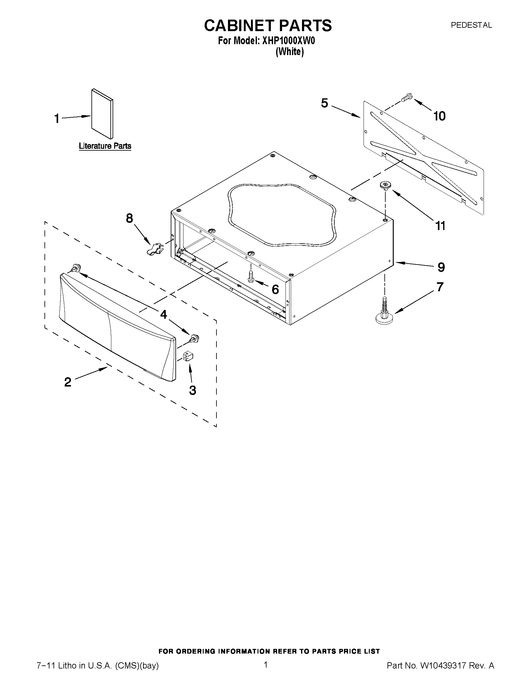 01 - CABINET PARTS