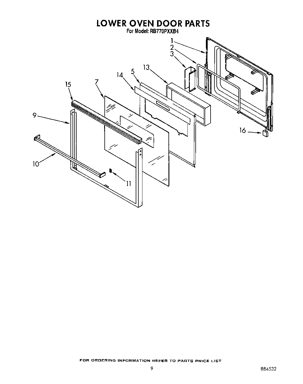 06 - LOWER OVEN DOOR