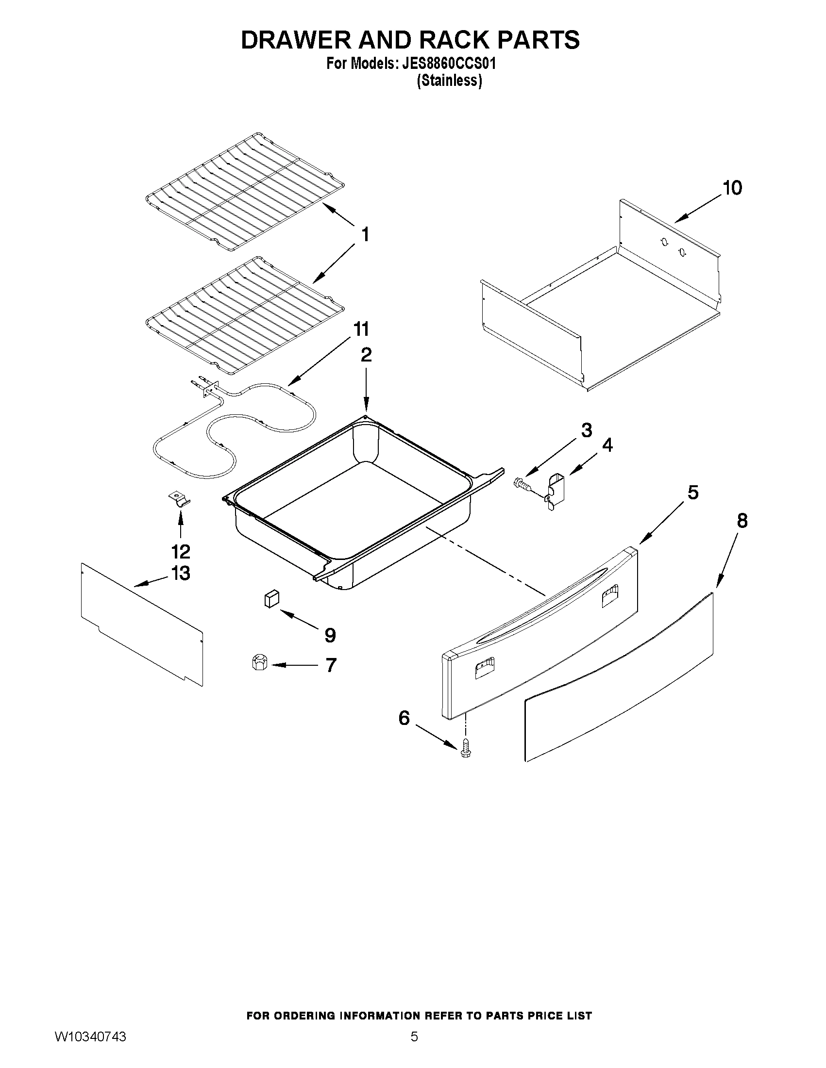 04 - DRAWER AND RACK PARTS
