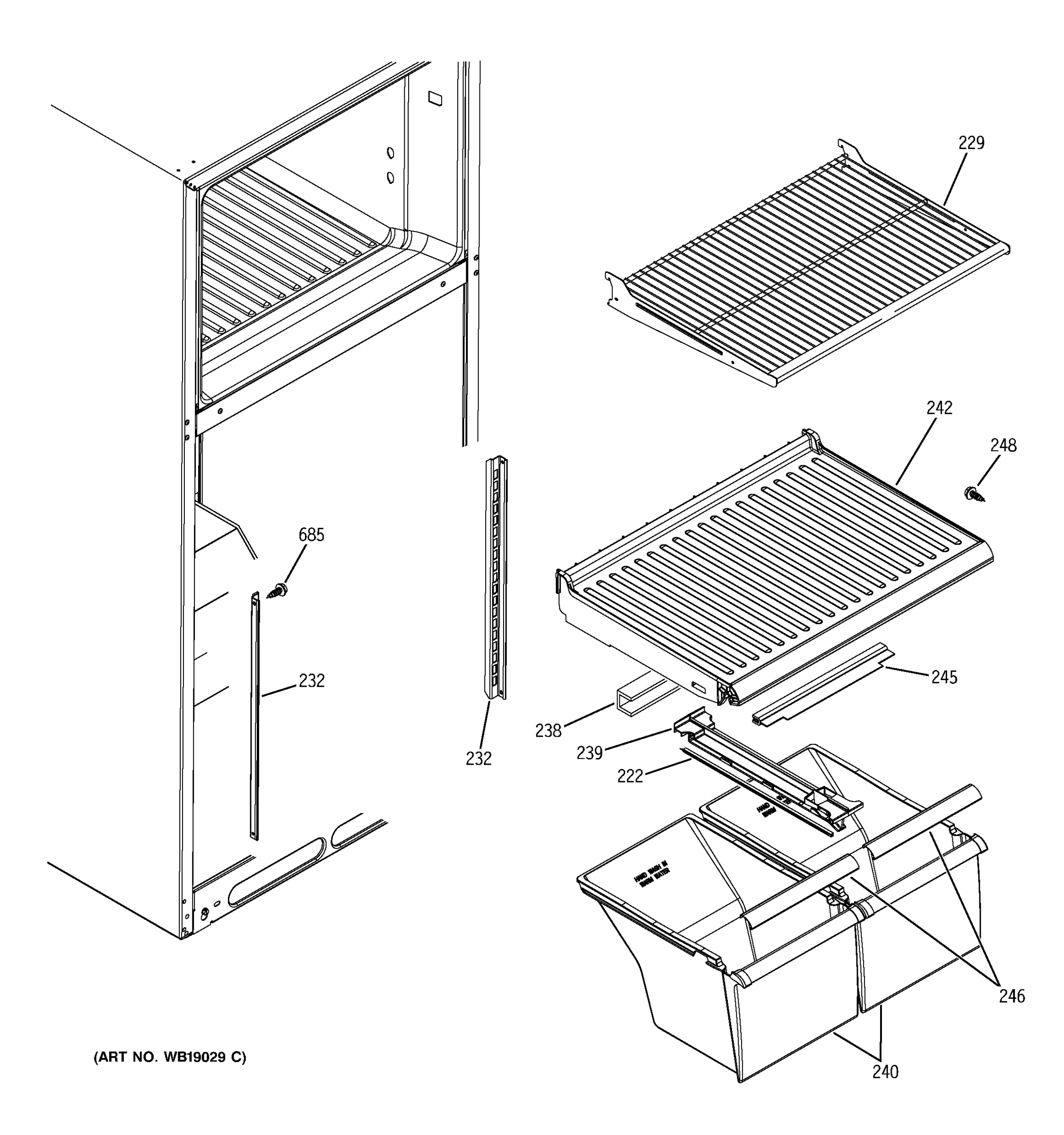 SHELF PARTS