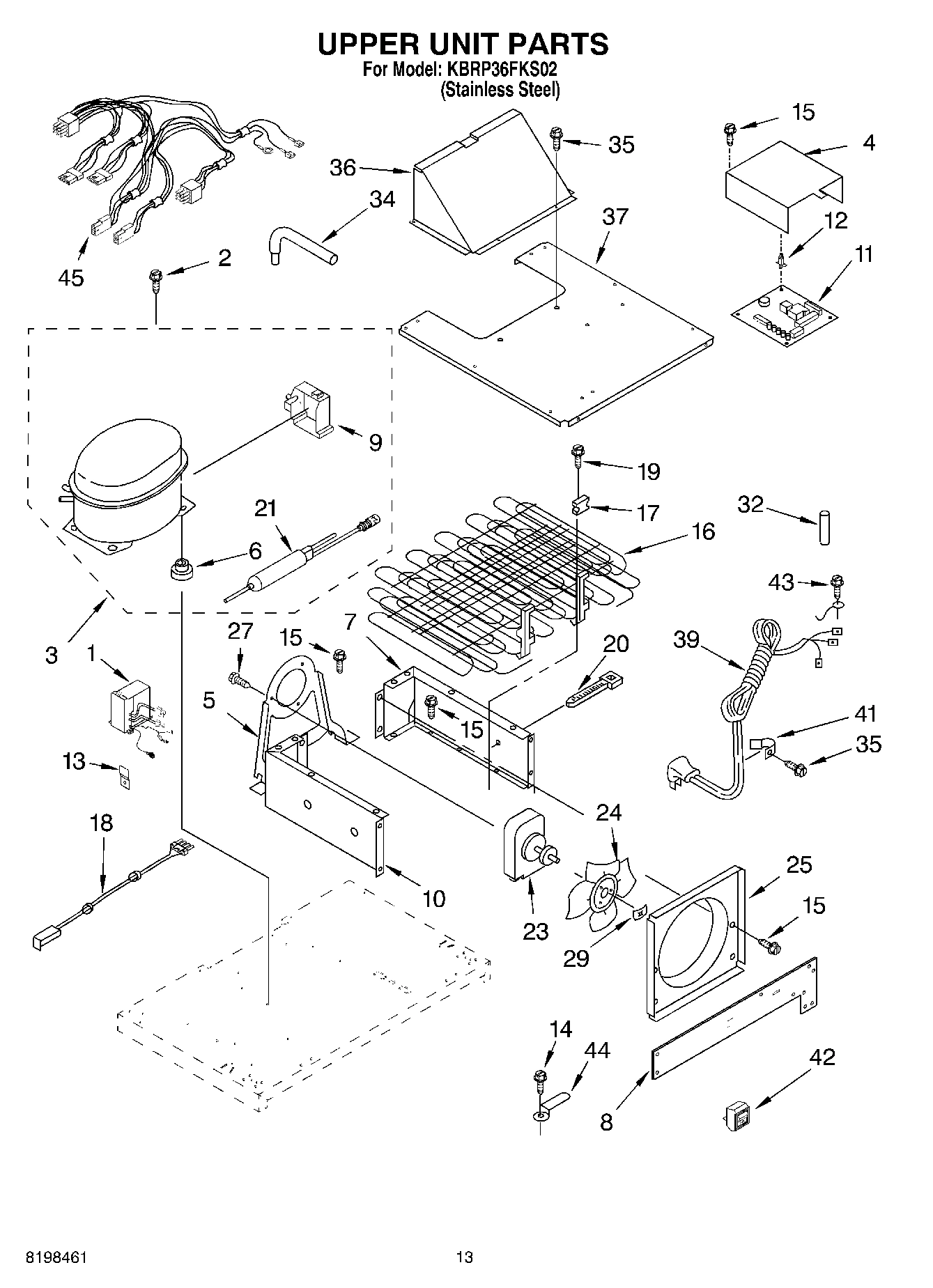 08 - UPPER UNIT PARTS
